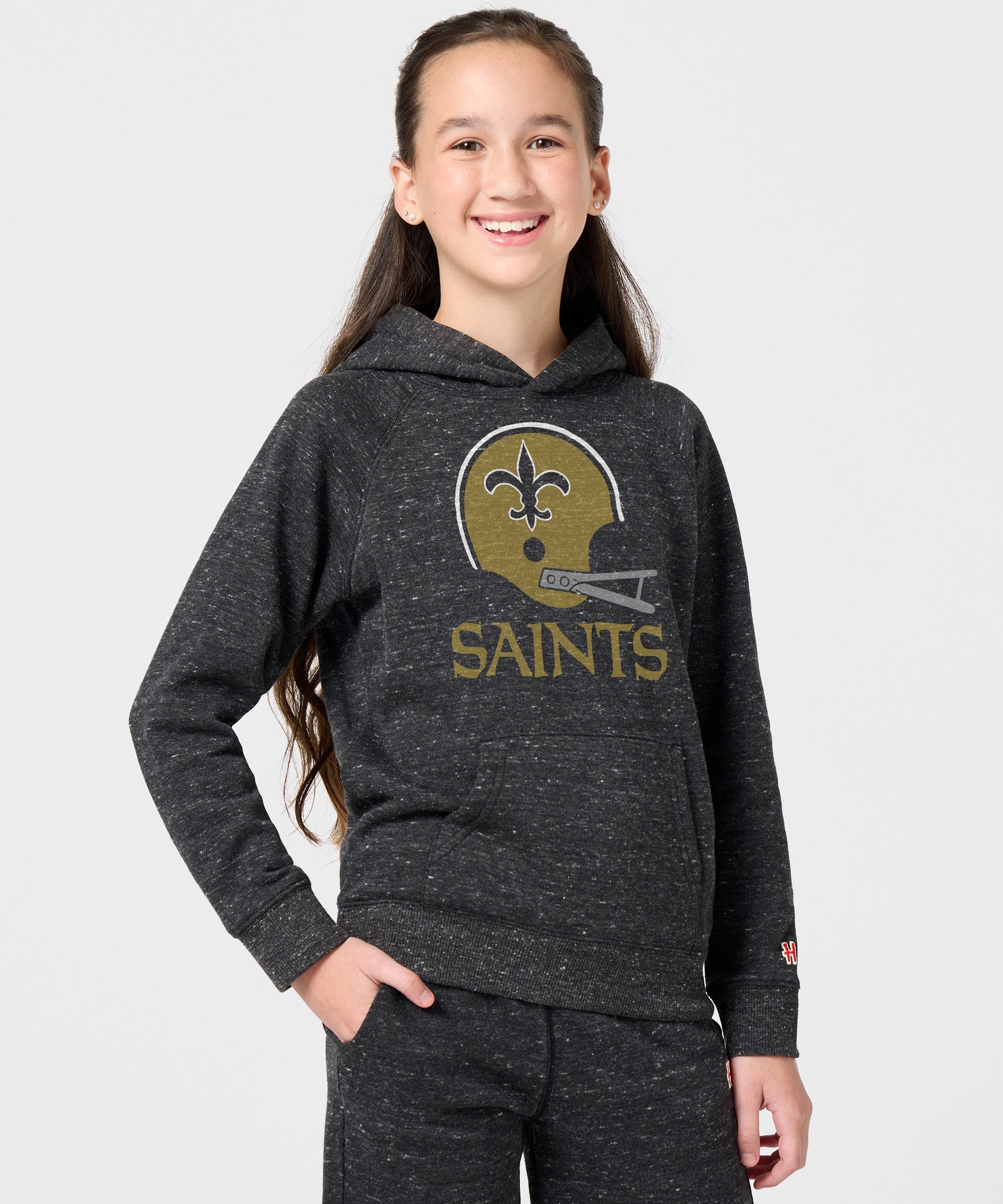 Youth New Orleans Saints Big Helmet Hoodie