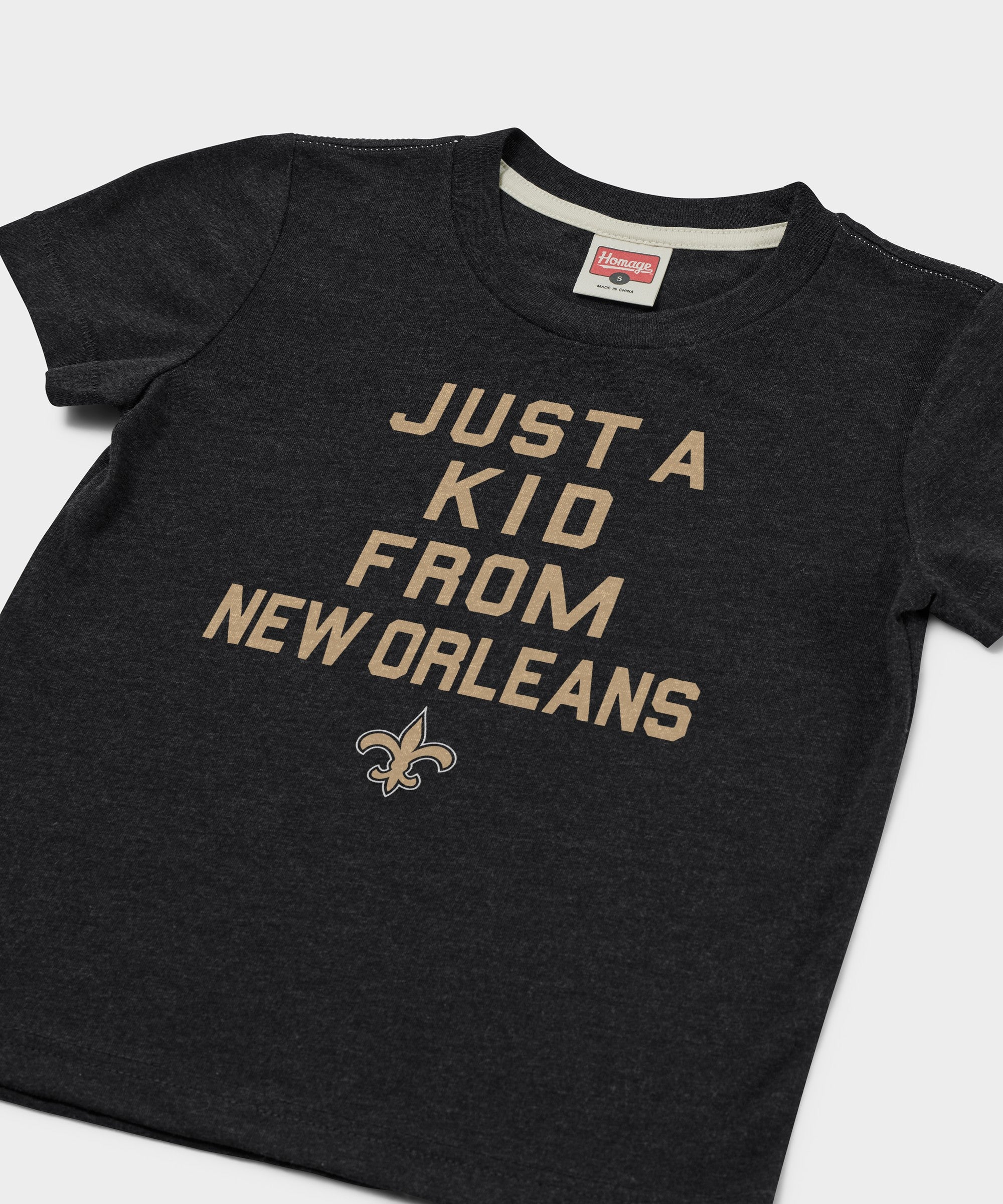 Youth New Orleans Saints Just A Kid From New Orleans
