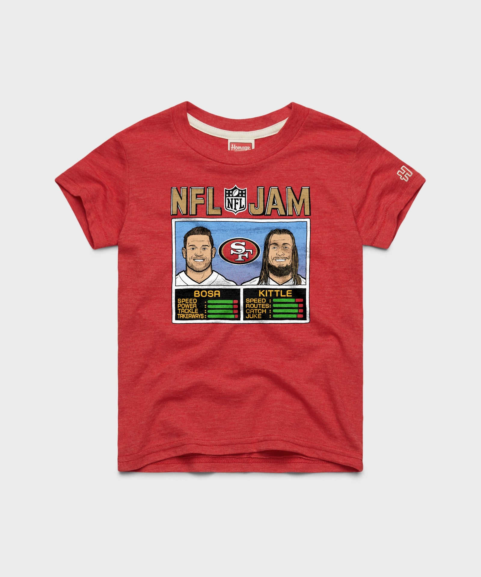 Youth Nfl Jam 49Ers Bosa And Kittle