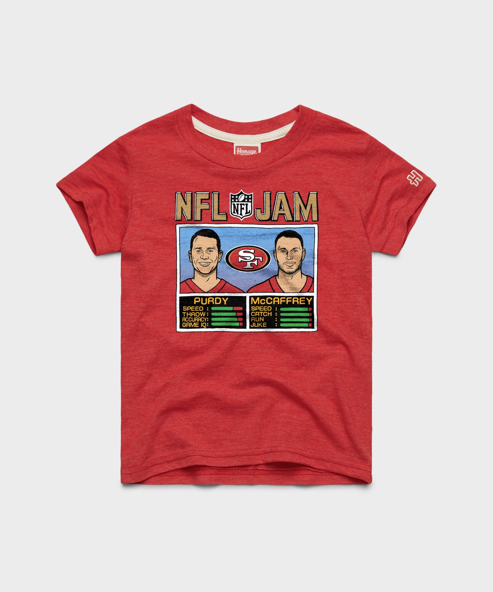 Youth Nfl Jam 49Ers Purdy And Mccaffrey