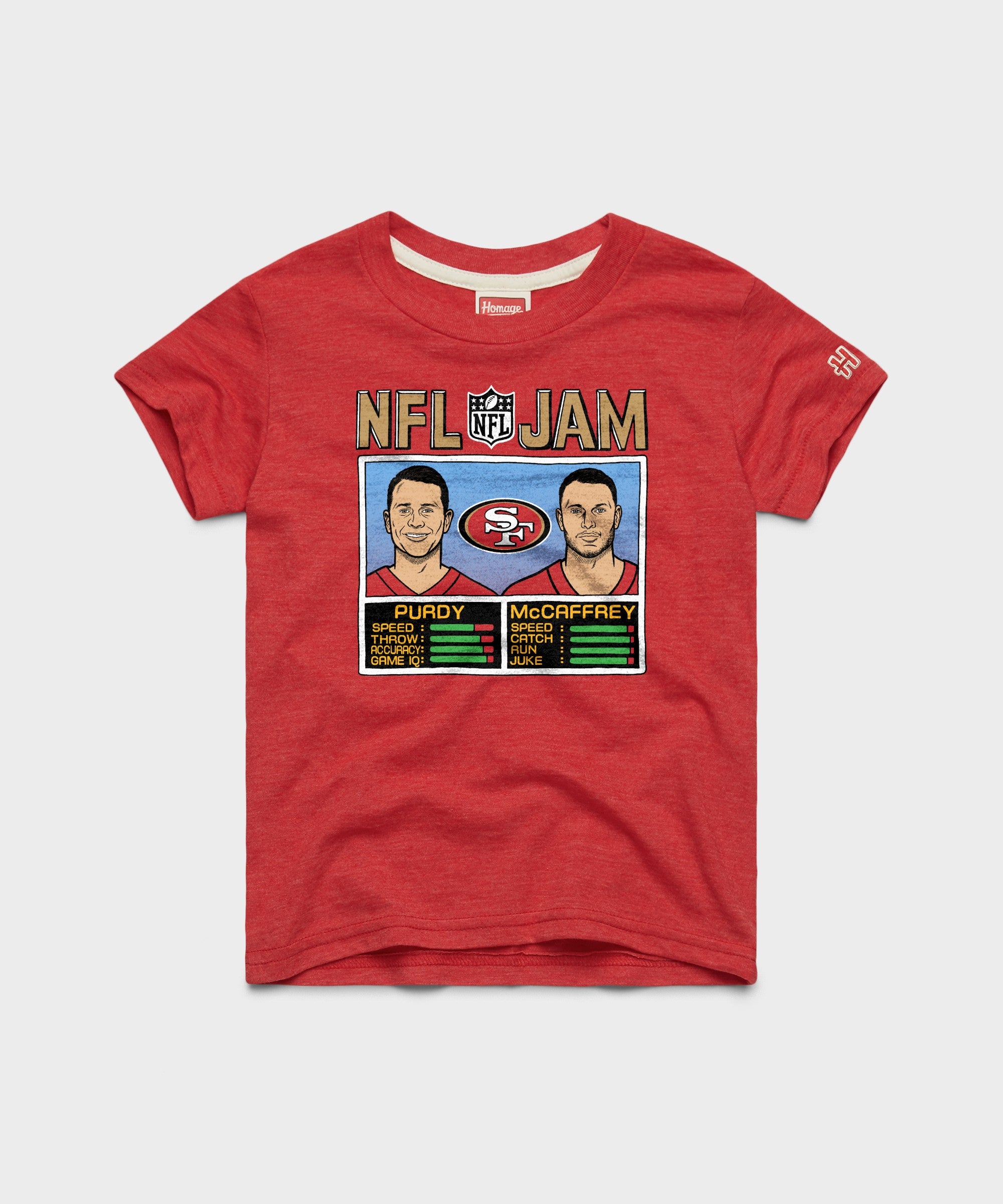 Youth Nfl Jam 49Ers Purdy And Mccaffrey