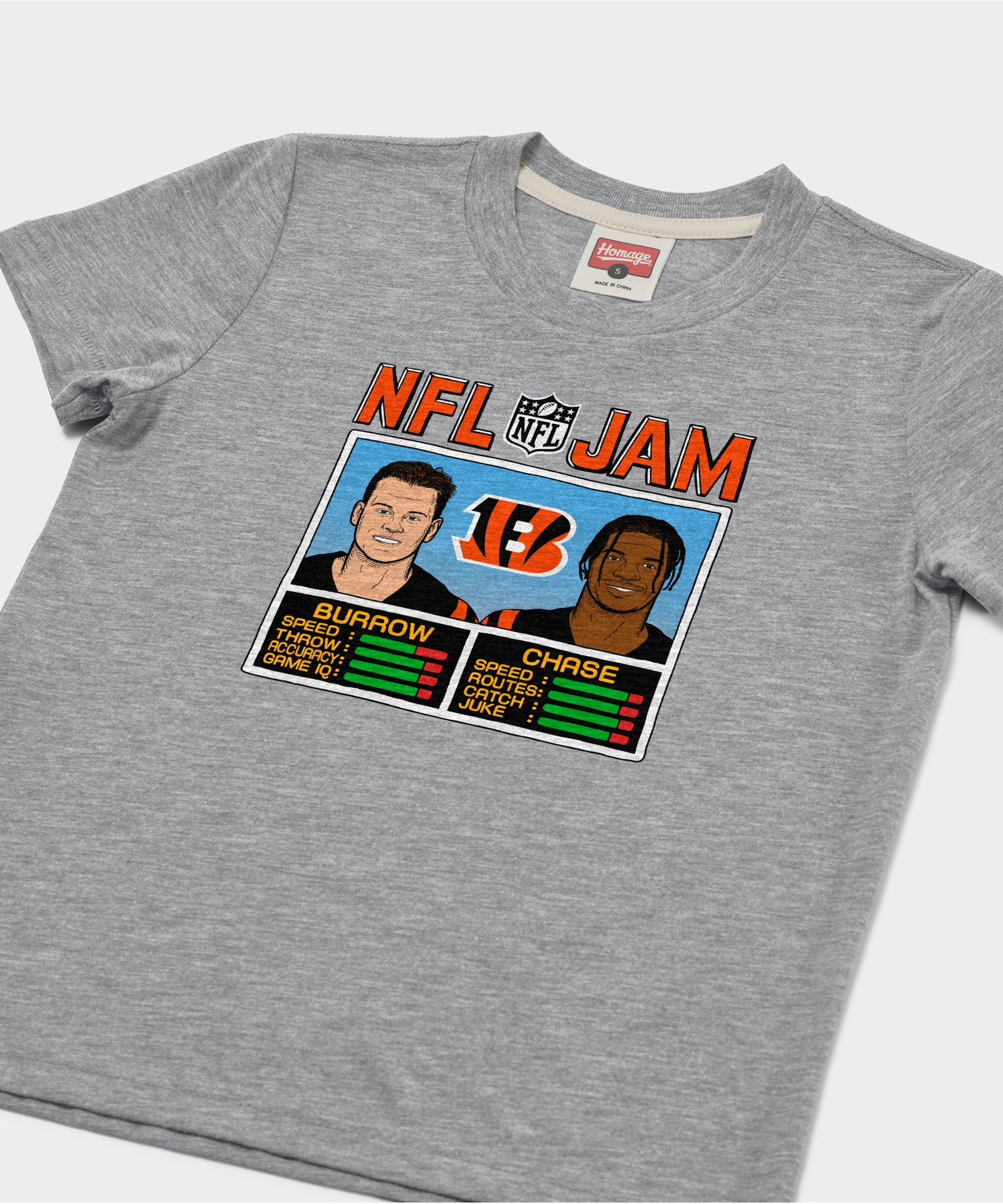 Youth Nfl Jam Bengals Burrow And Chase