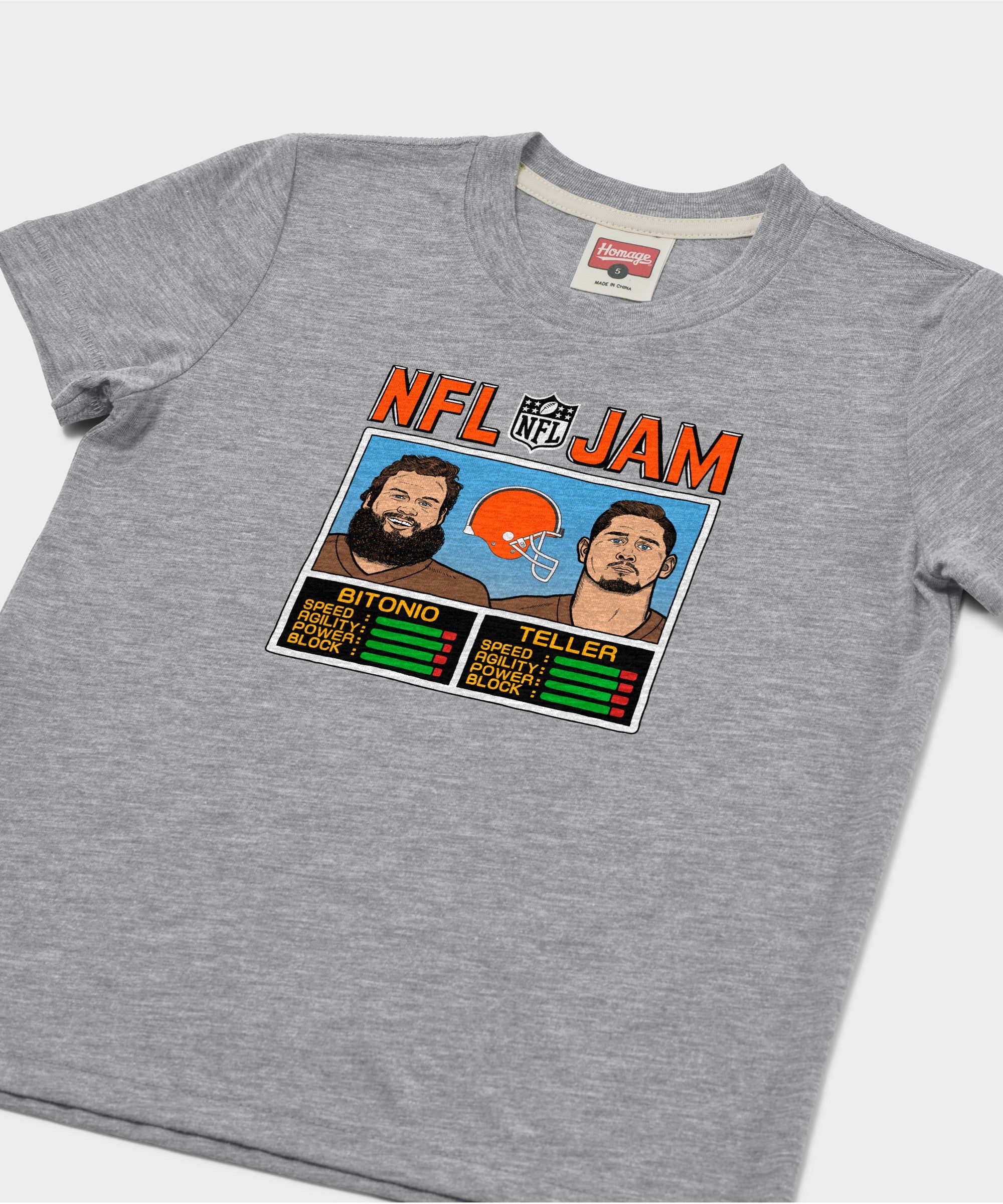 Youth Nfl Jam Browns Bitonio And Teller