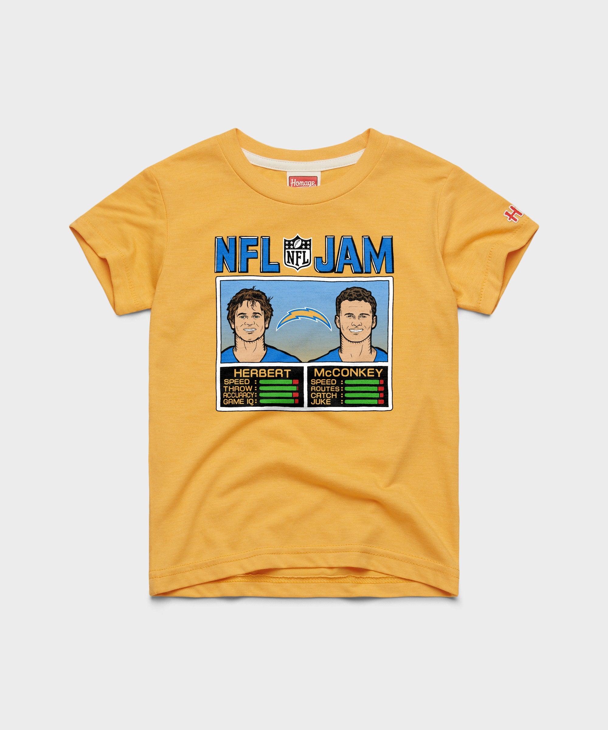 Youth Nfl Jam Chargers Herbert And Mcconkey