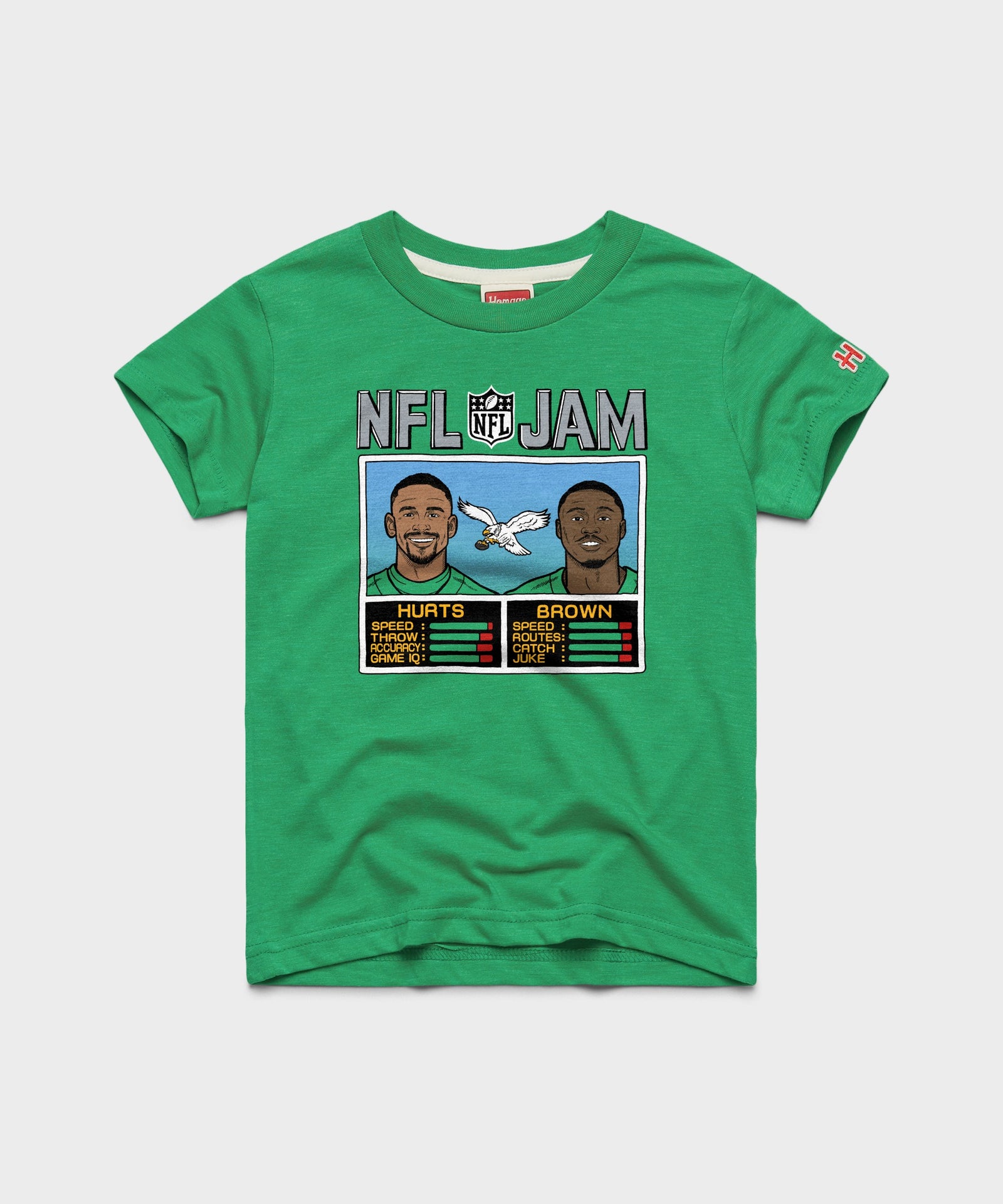 Youth Nfl Jam Eagles Hurts And Brown