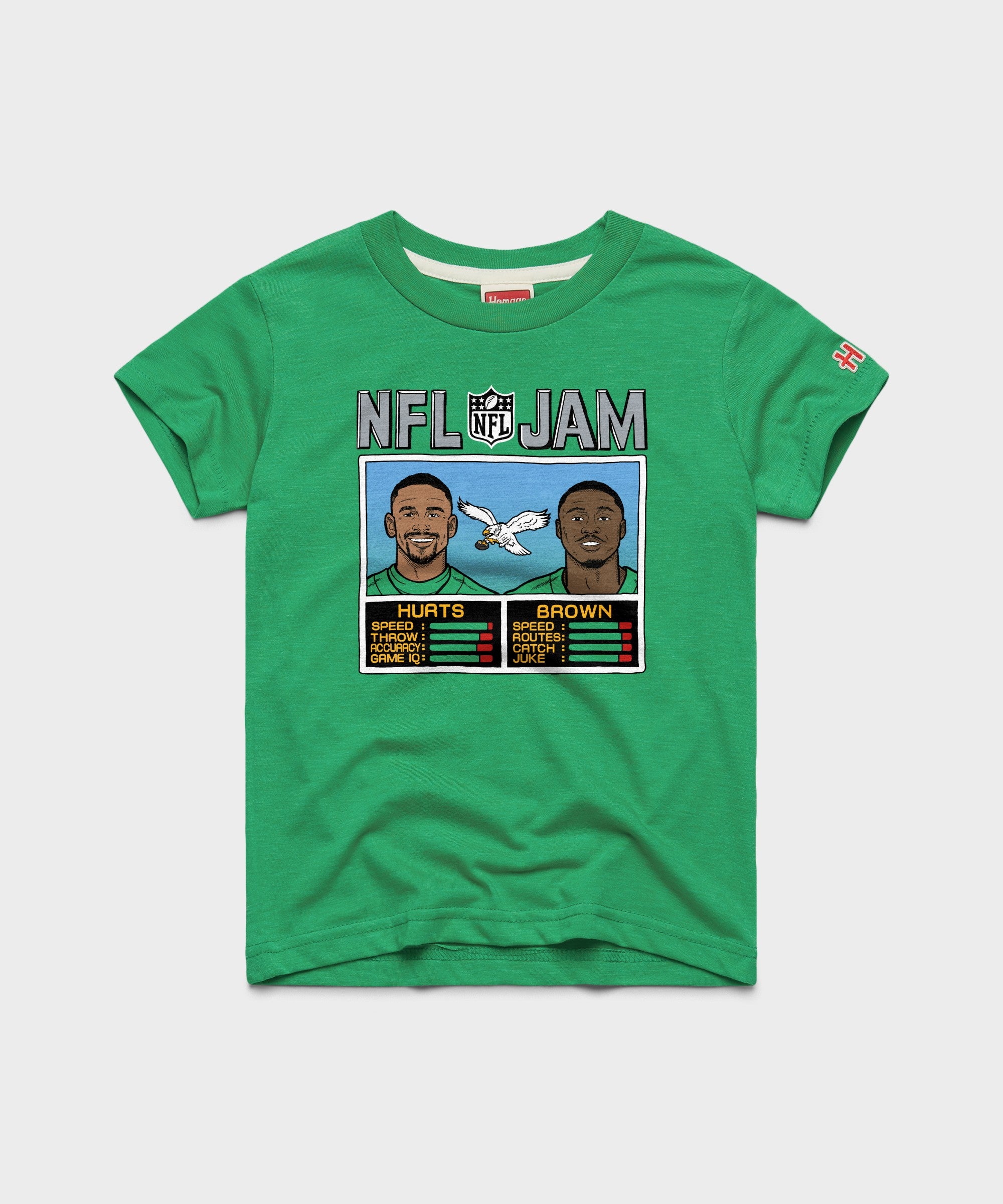 Youth Nfl Jam Eagles Hurts And Brown