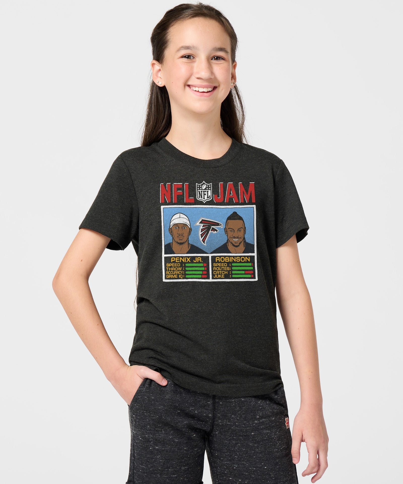 Youth Nfl Jam Falcons Penix Jr. And Robinson