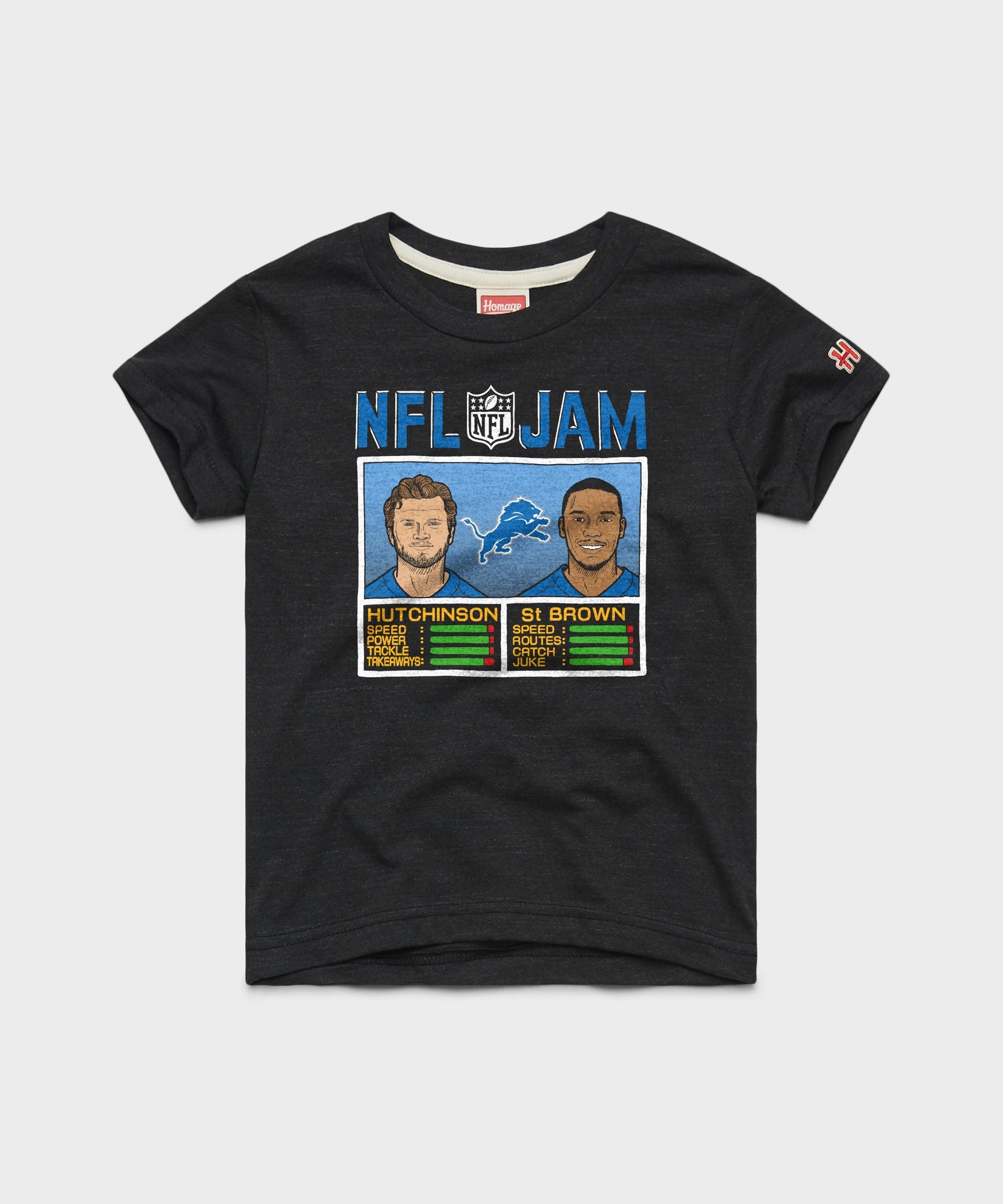 Youth Nfl Jam Lions Hutchinson And St. Brown