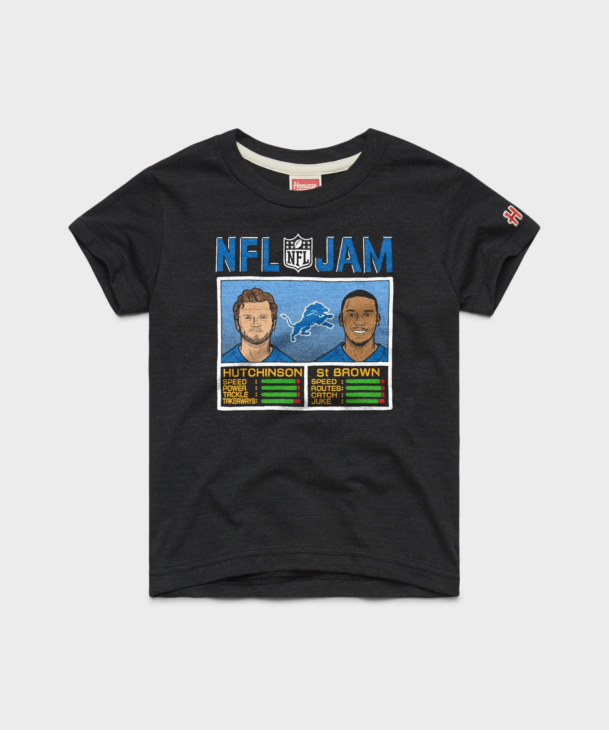 Youth Nfl Jam Lions Hutchinson And St. Brown