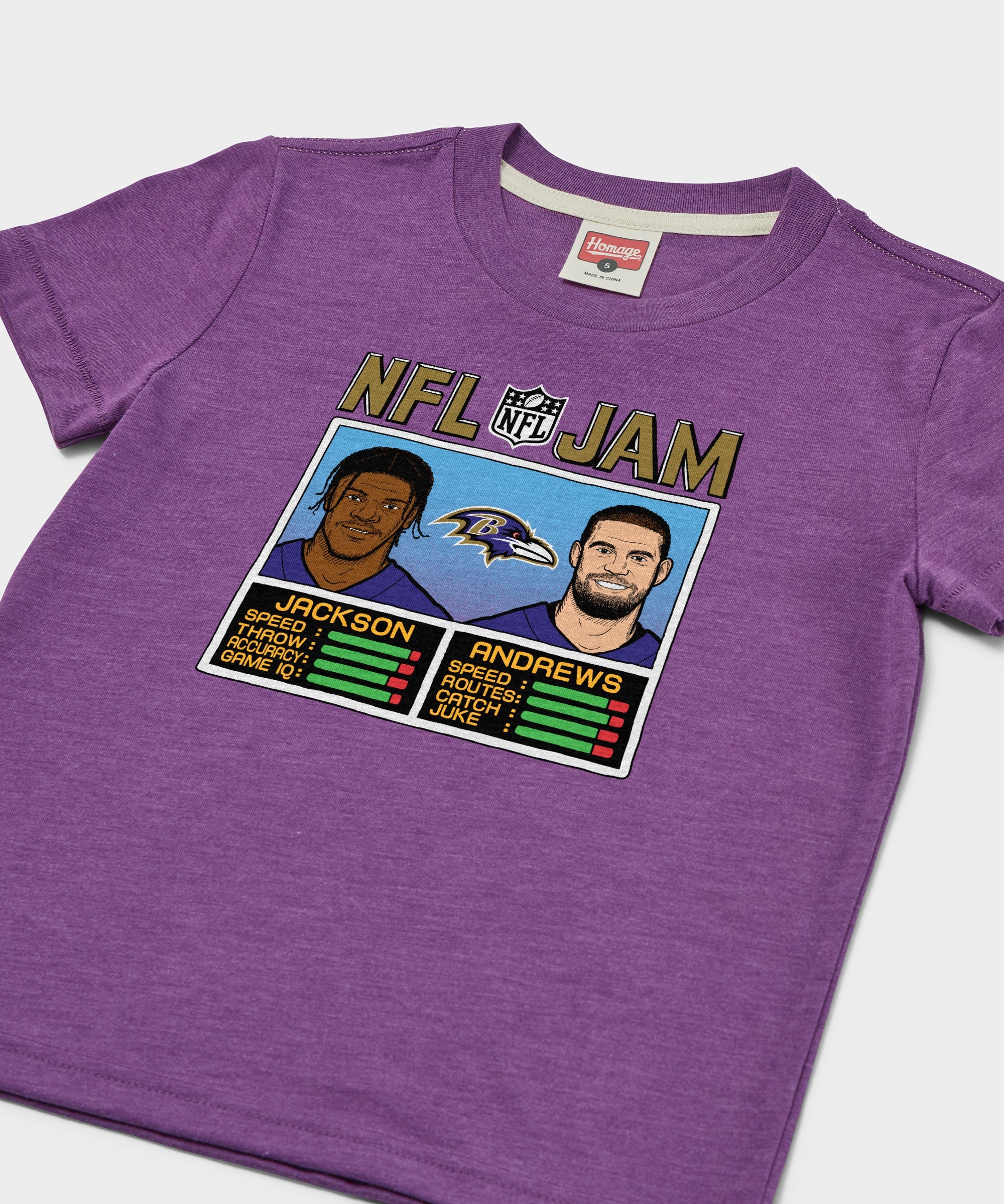 Youth Nfl Jam Ravens Jackson And Andrews