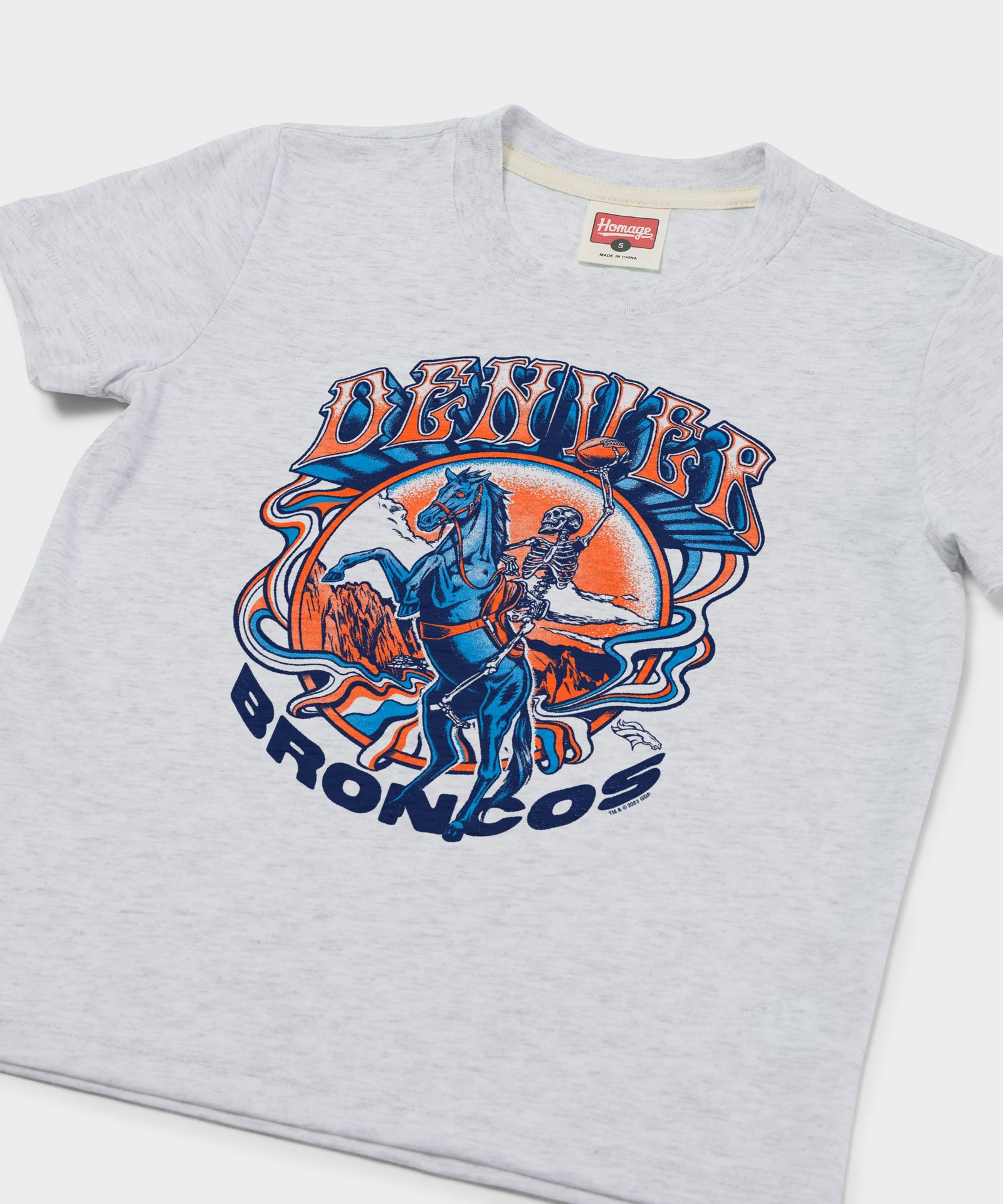 Youth Nfl X Grateful Dead X Broncos