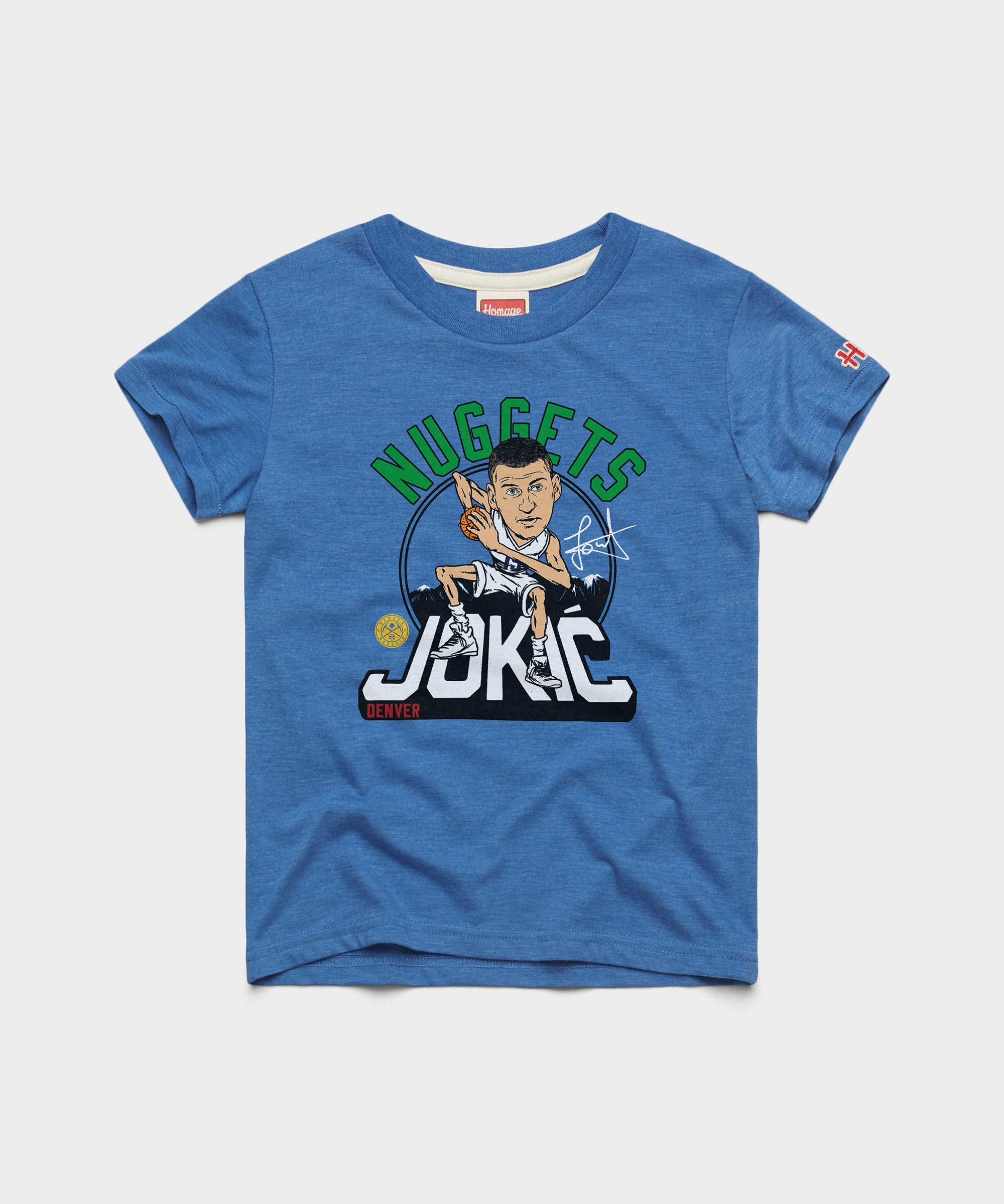Youth Nuggets Nikola Jokic Signature City Edition 2024 Royal Blue
