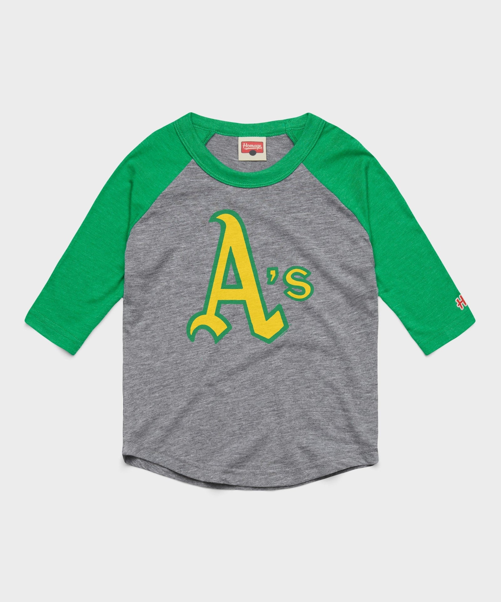 Youth Oakland Athletics Jersey Logo '70 Raglan