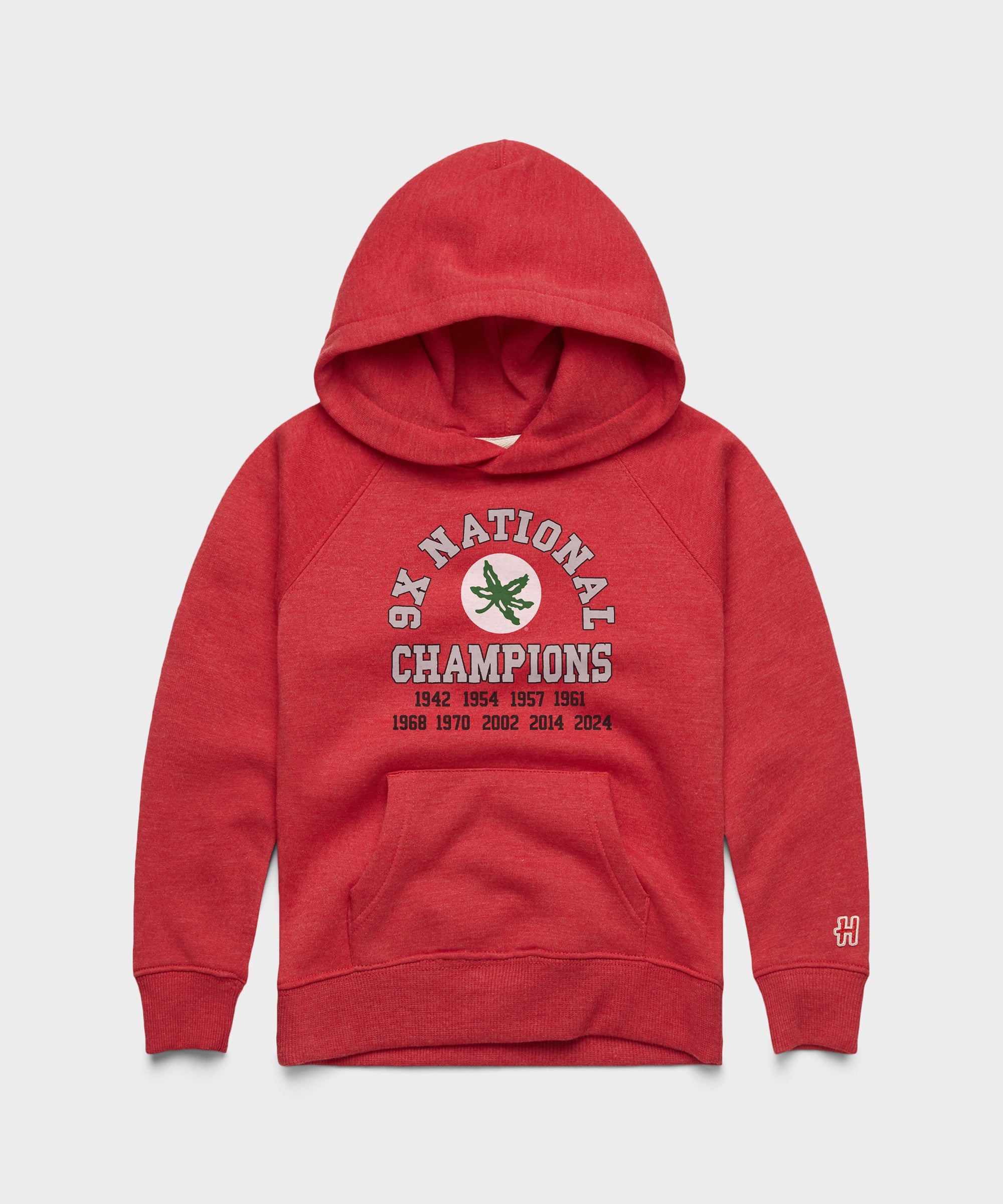 Youth Ohio State 9X National Champions Hoodie