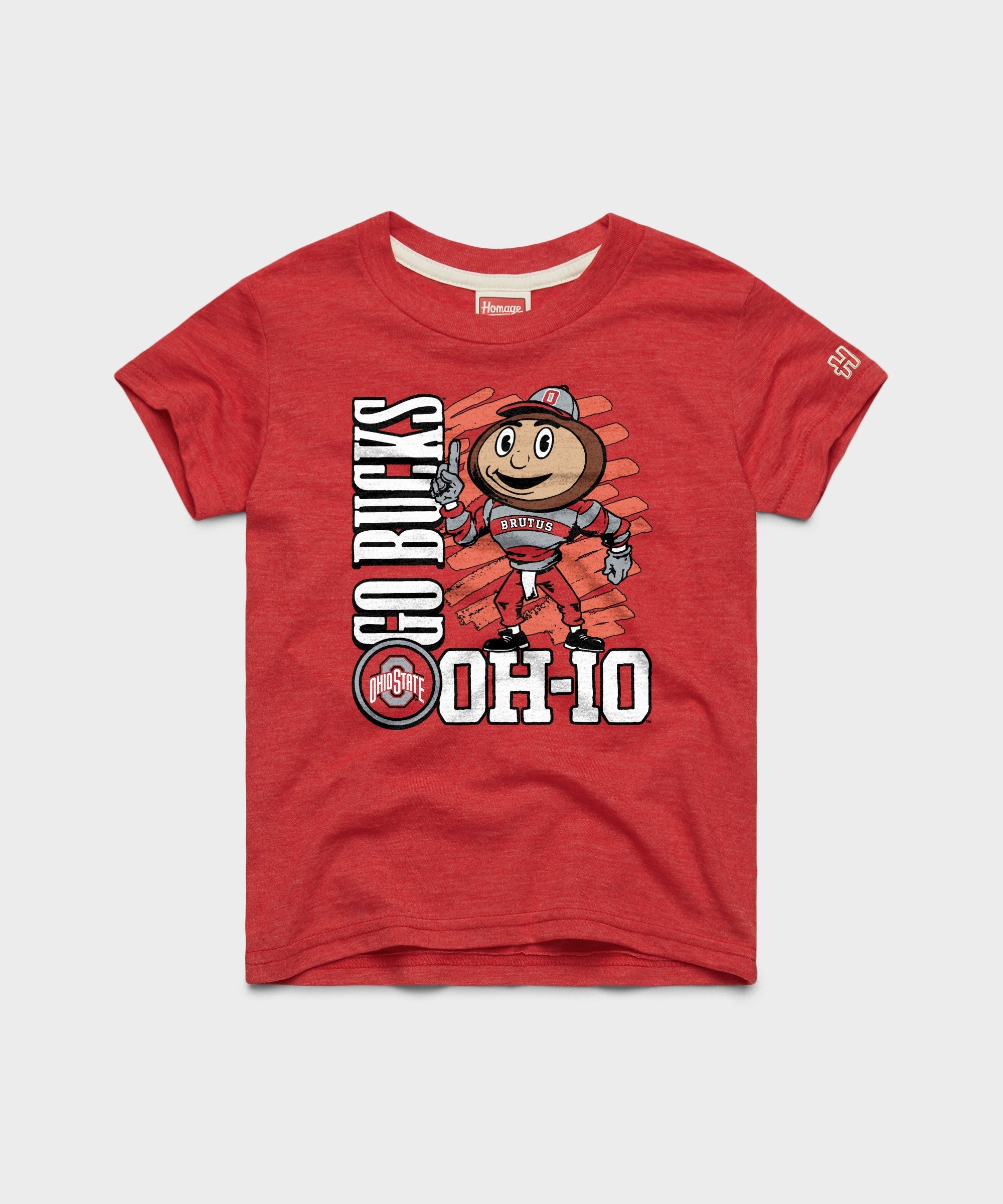 Youth Ohio State Brutus Go Bucks OH-IO Red