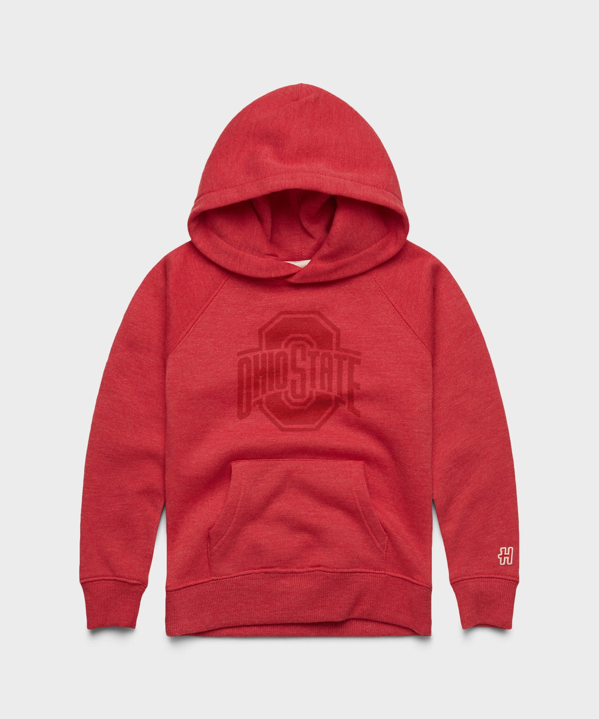 Youth Ohio State Buckeyes All Scarlet Hoodie