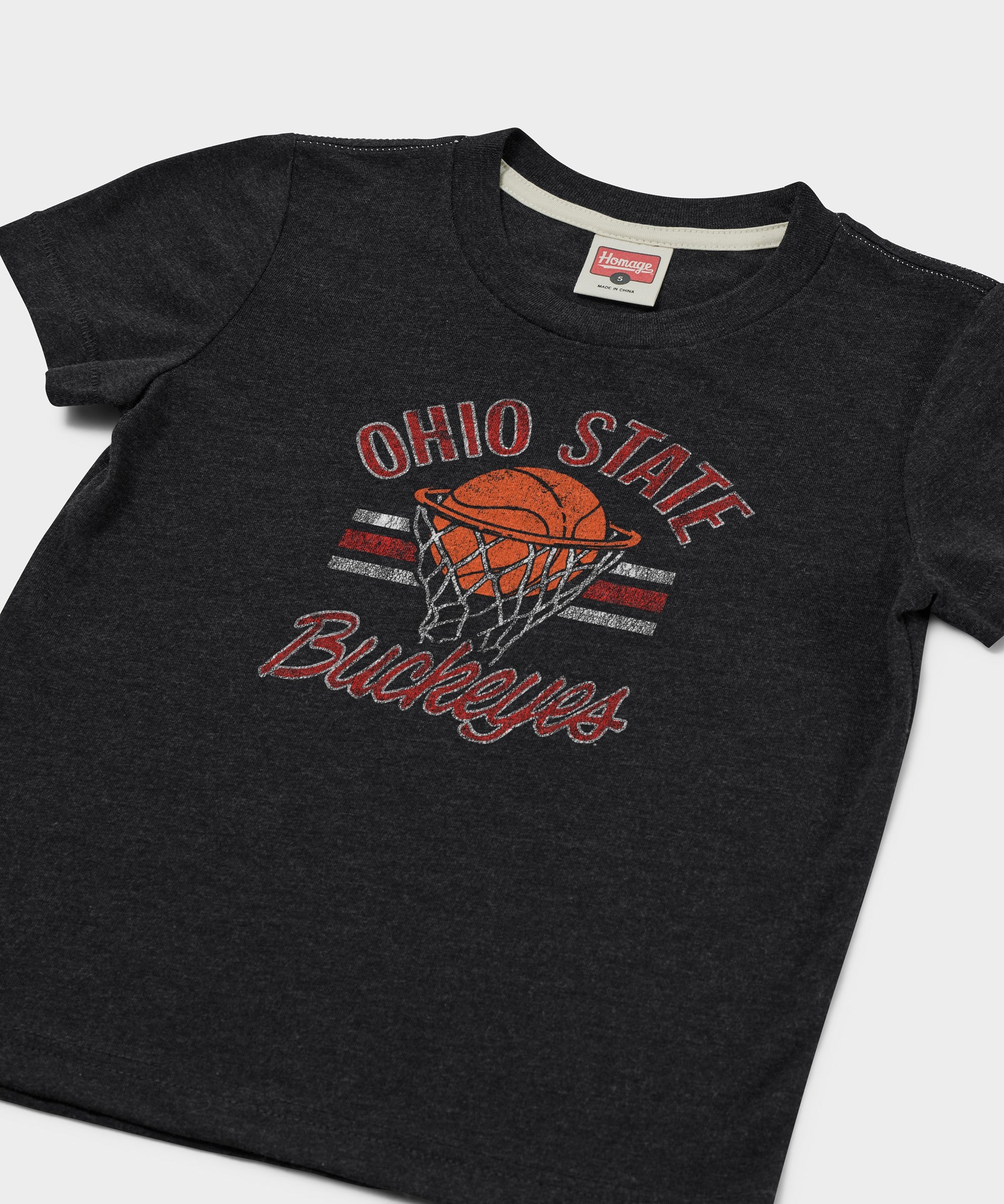 Youth Ohio State Buckeyes Basketball Stripe
