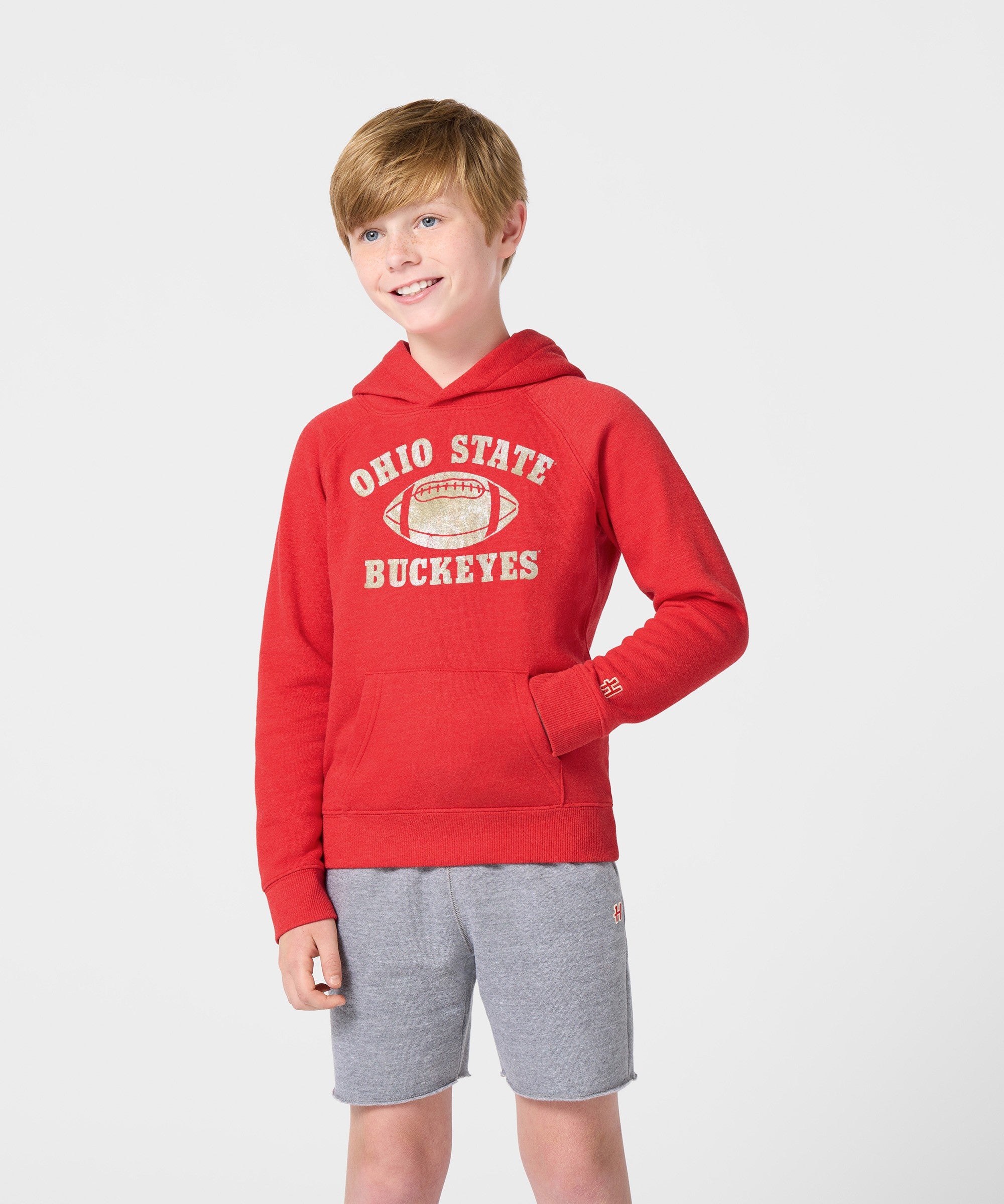 Youth Ohio State Buckeyes Football Hoodie