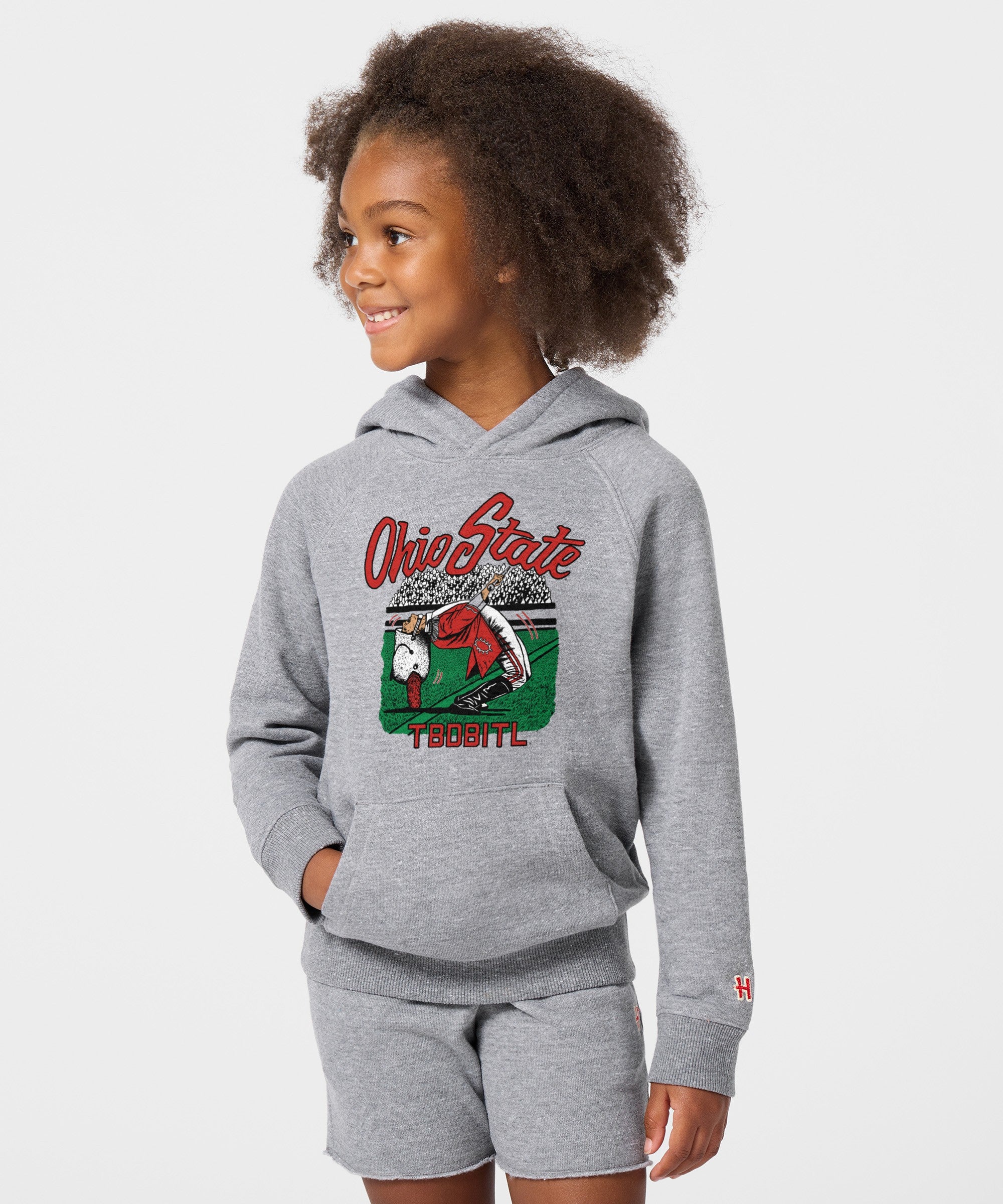 Youth Ohio State Tbdbitl Back Bend Hoodie