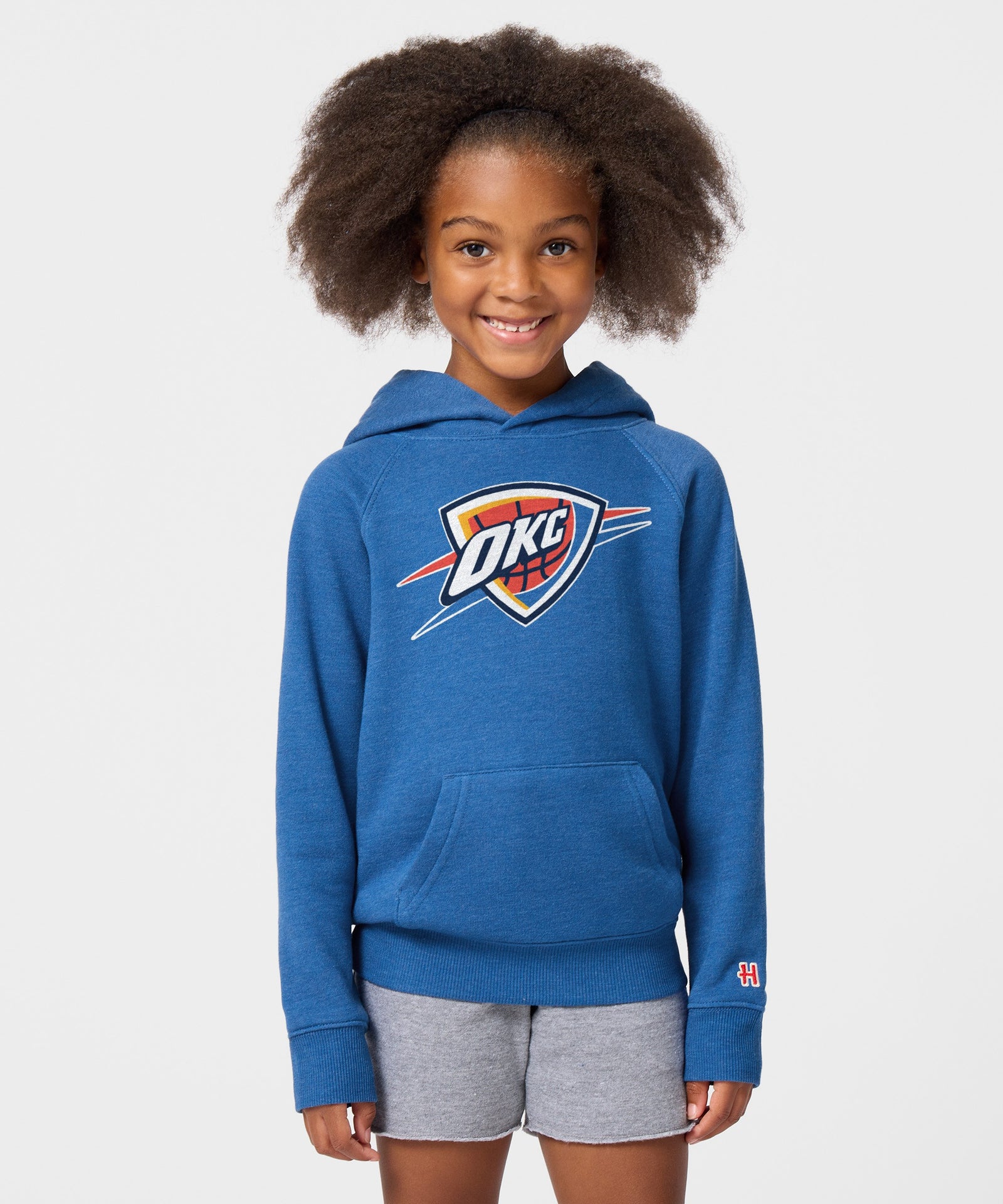 Youth Okc Thunder Logo Hoodie