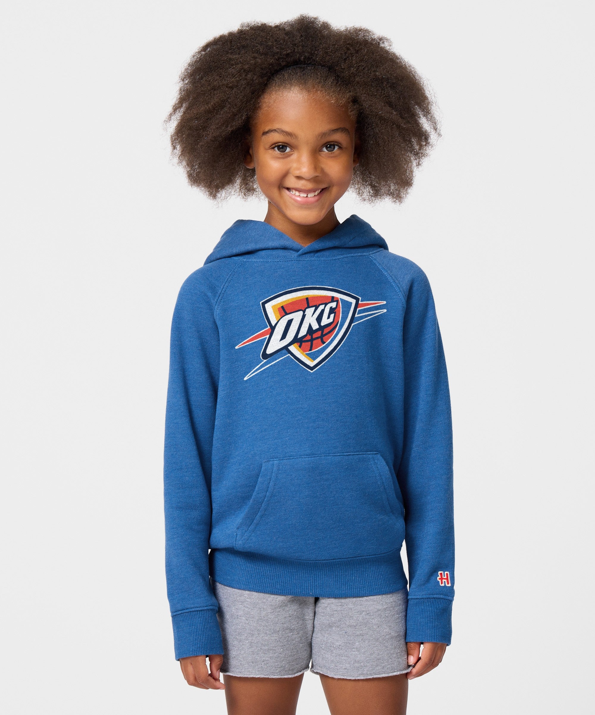 Youth Okc Thunder Logo Hoodie