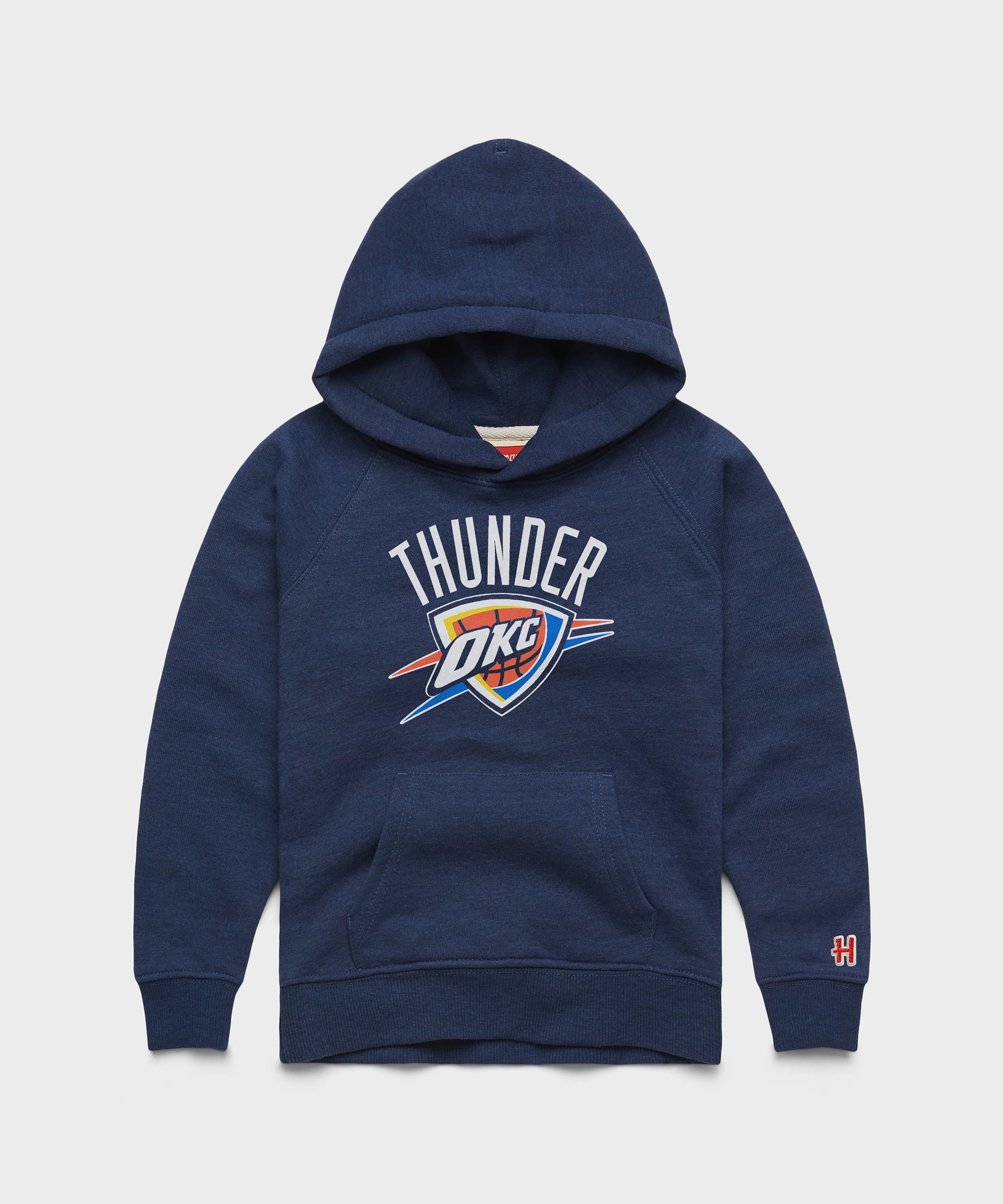 Youth Oklahoma City Thunder Arch Hoodie Navy