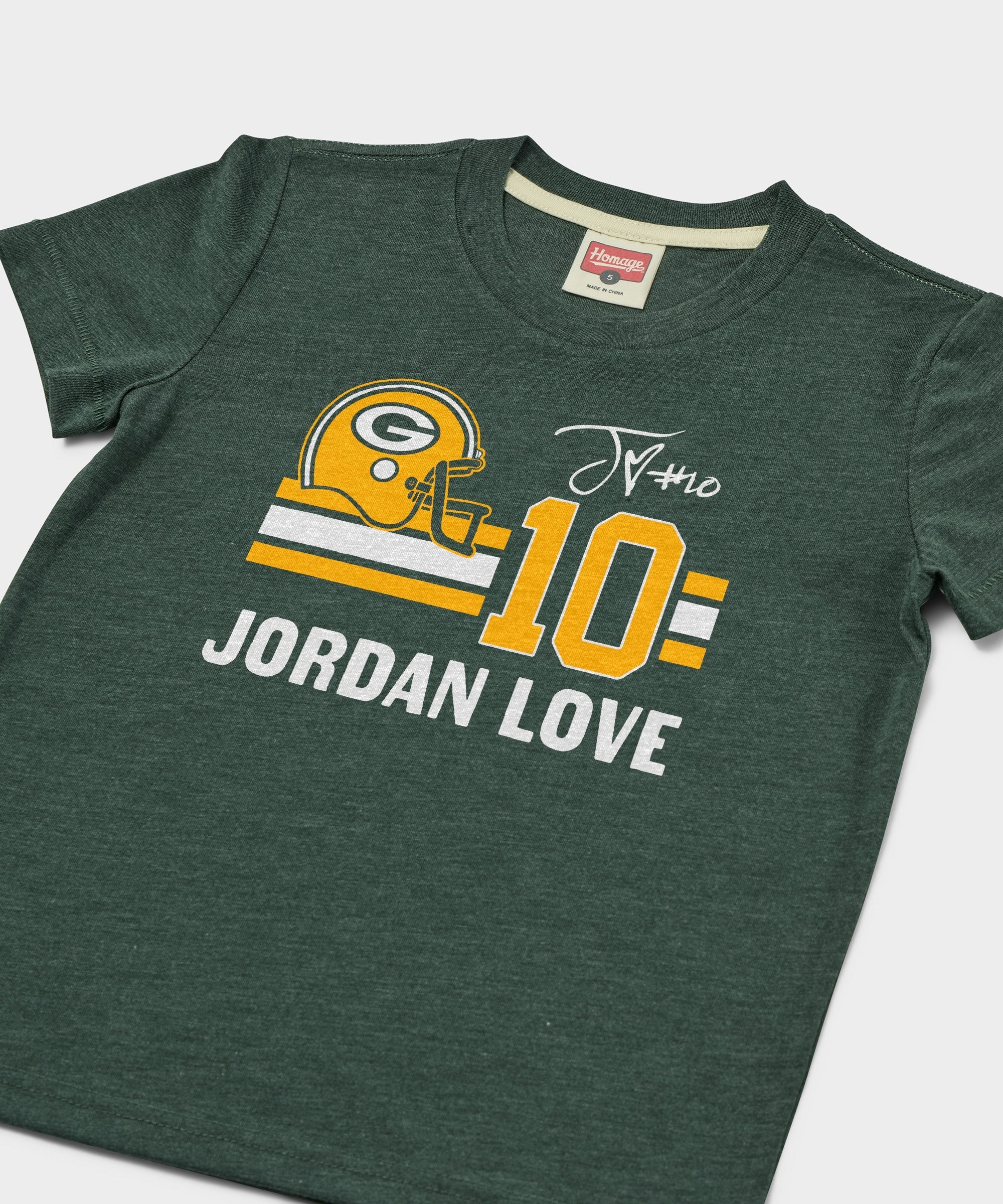 Youth Packers Jordan Love Signature Jersey