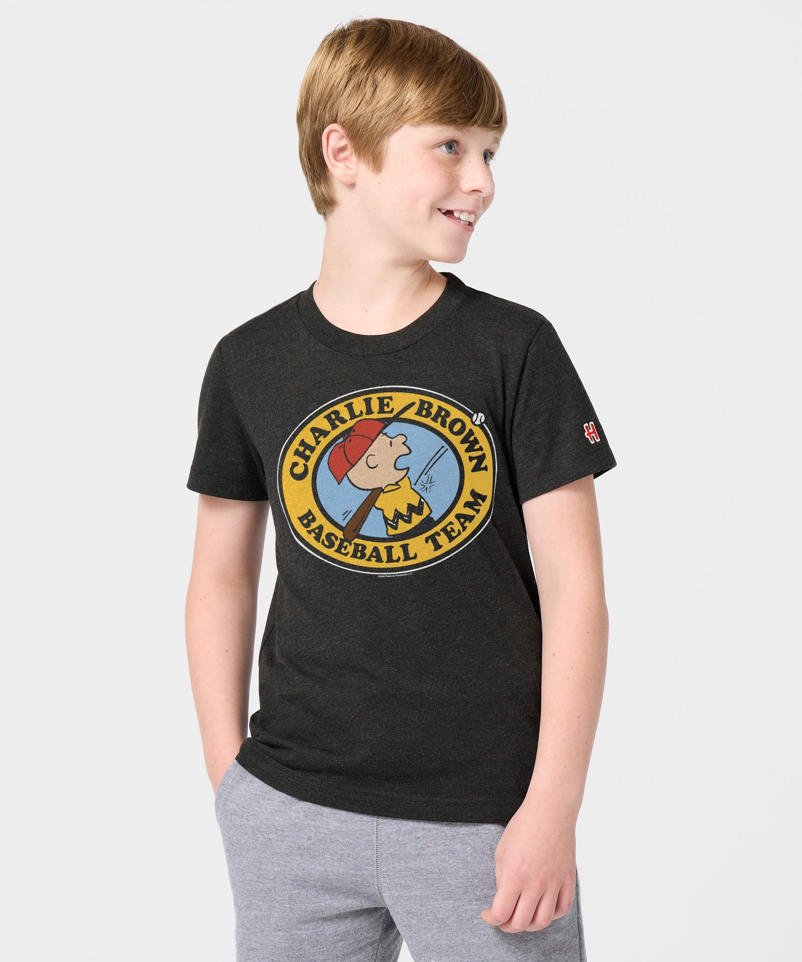 Youth Peanuts Charlie Brown Baseball Team