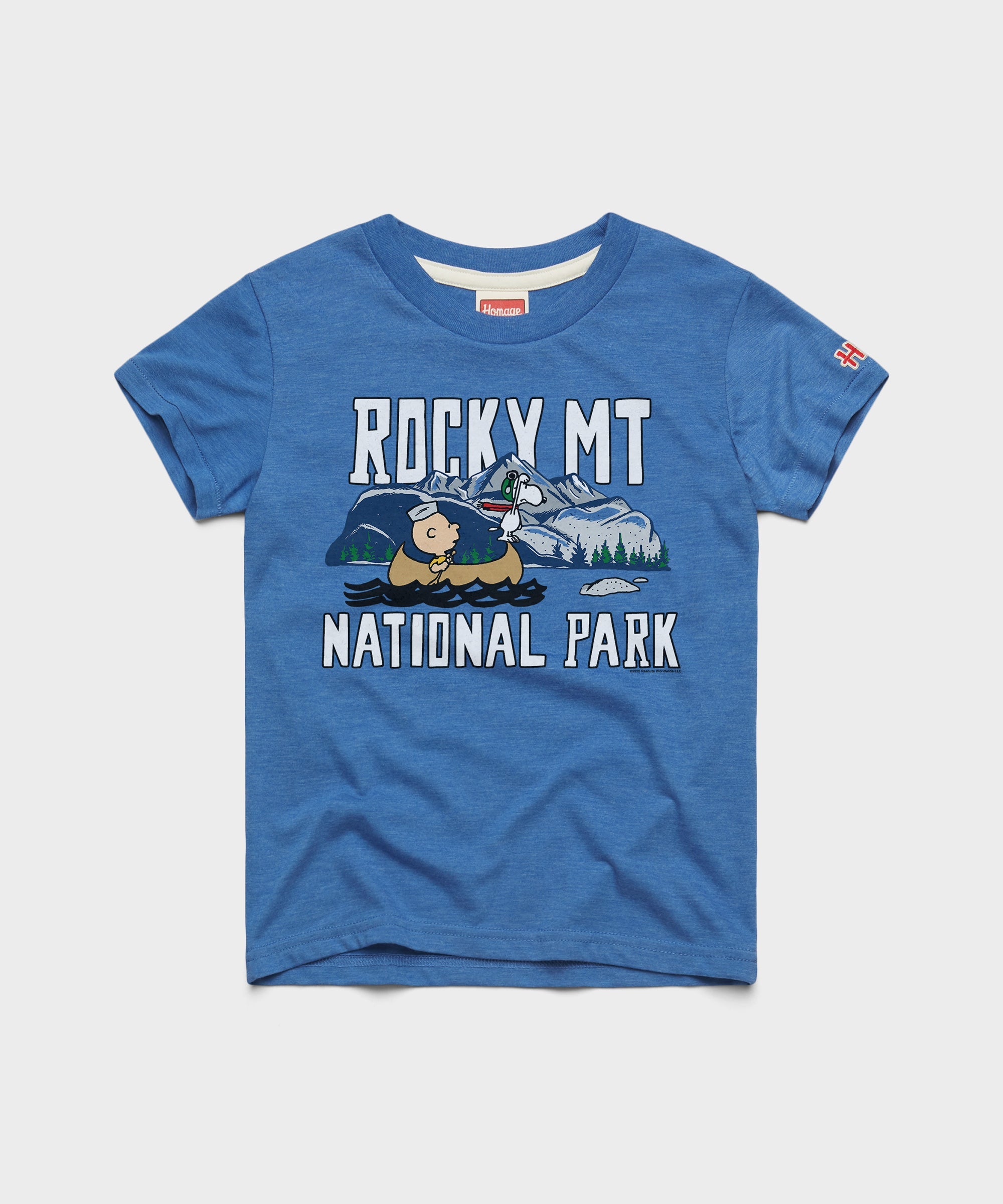 Youth Peanuts Charlie Brown x Rocky Mountain National Park Royal Blue