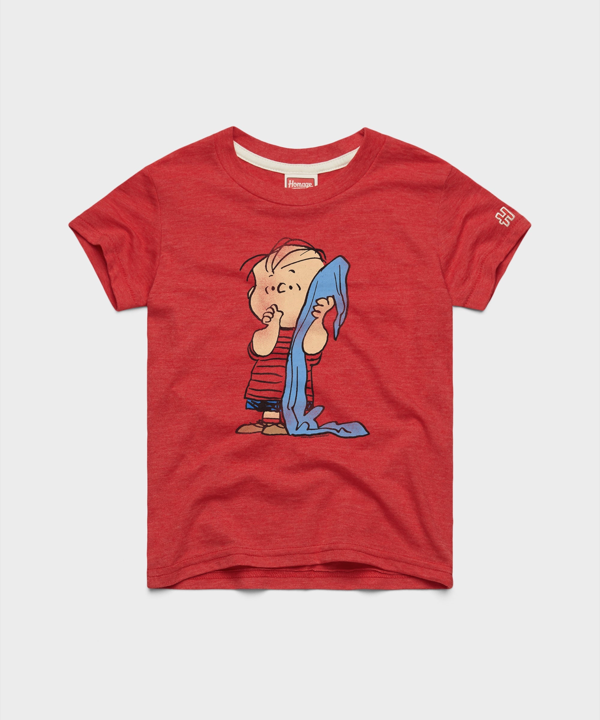 Youth Peanuts Linus Character Red