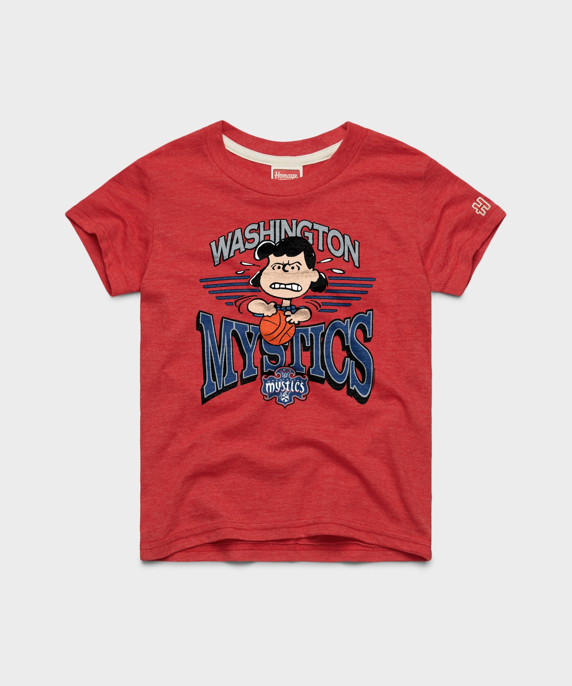 Youth Peanuts Lucy X Washington Mystics