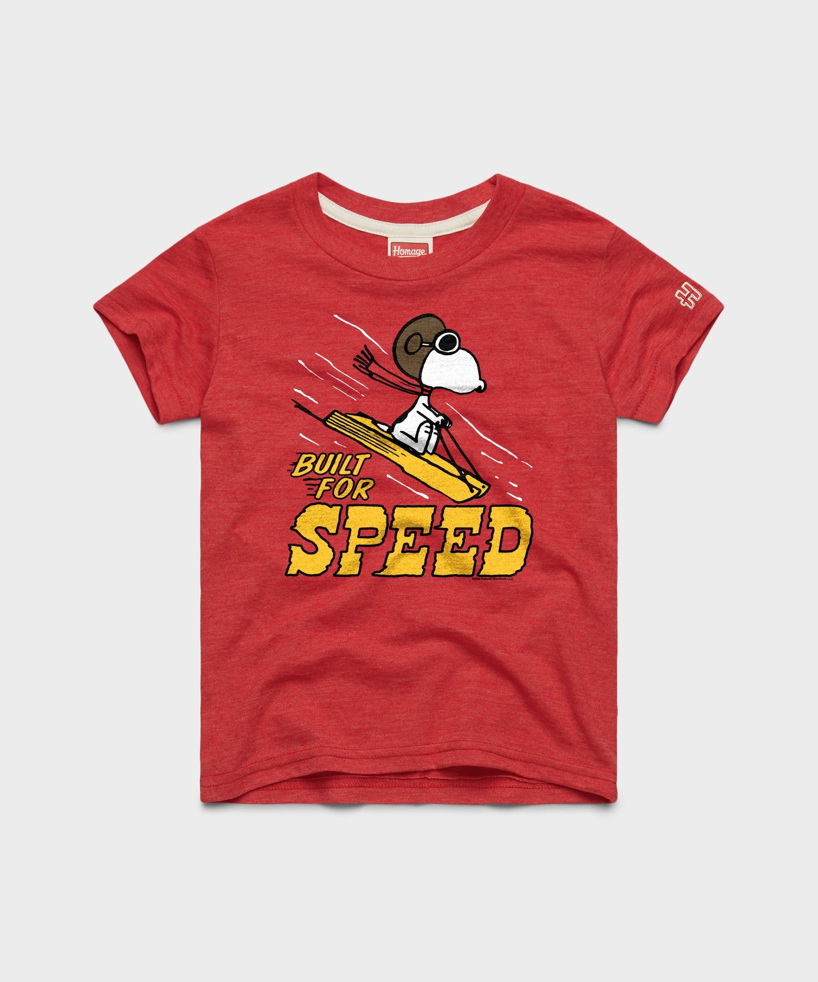 Youth Peanuts Snoopy Built For Speed