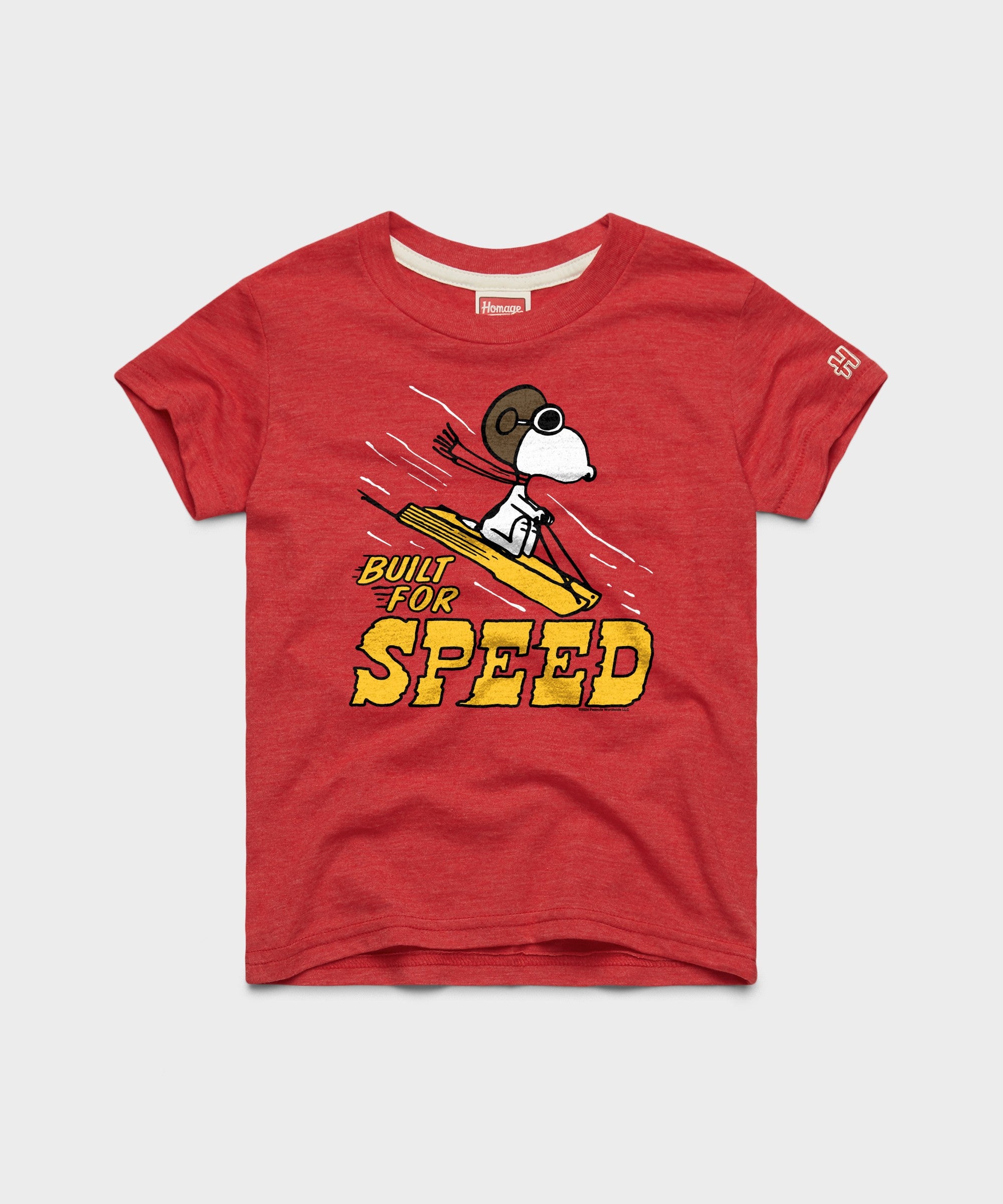Youth Peanuts Snoopy Built For Speed