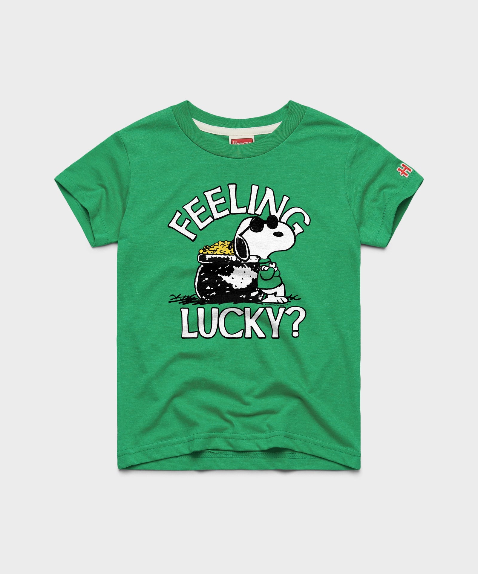 Youth Peanuts Snoopy Feeling Lucky