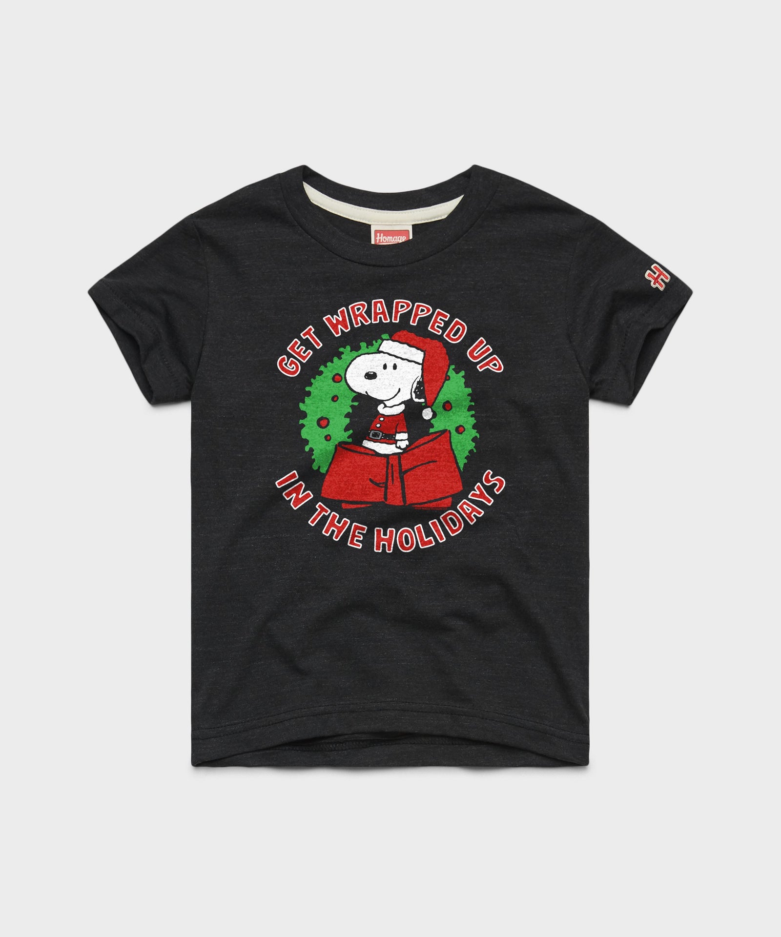 Youth Peanuts Snoopy Get Wrapped Up In The Holidays