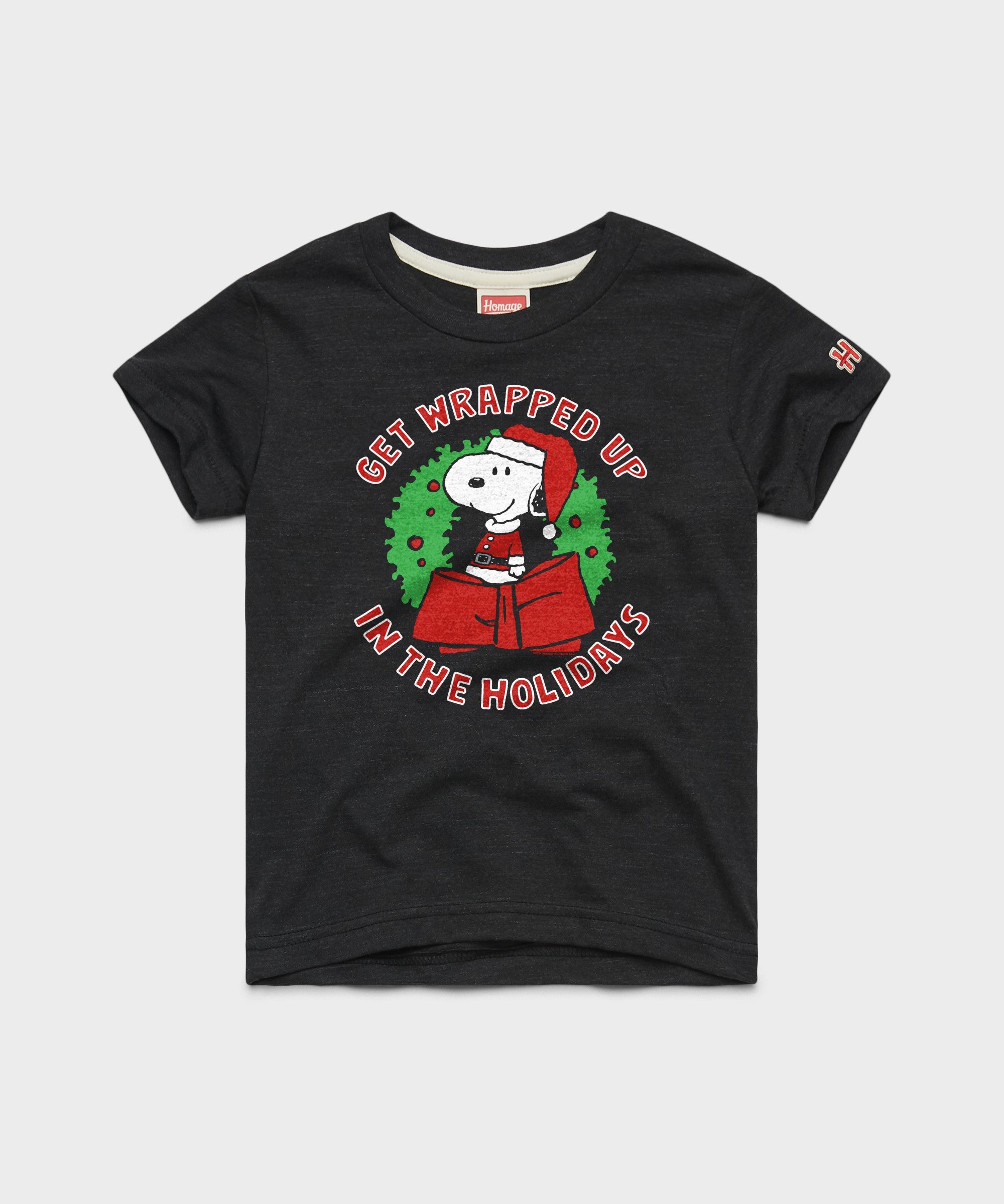 Youth Peanuts Snoopy Get Wrapped Up In The Holidays