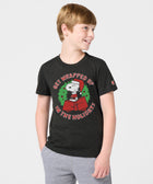 Youth Peanuts Snoopy Get Wrapped Up In The Holidays
