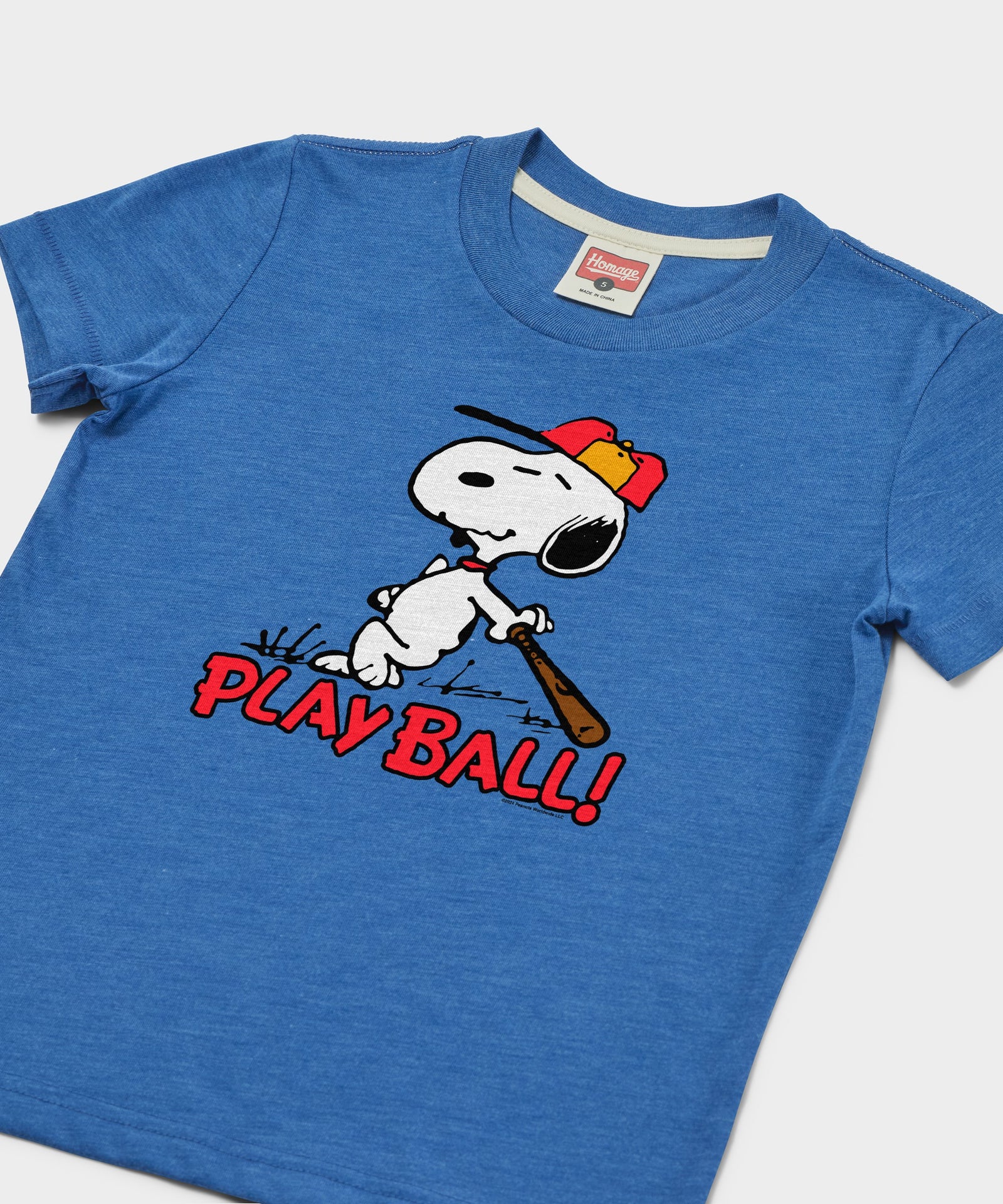 Youth Peanuts Snoopy Play Ball
