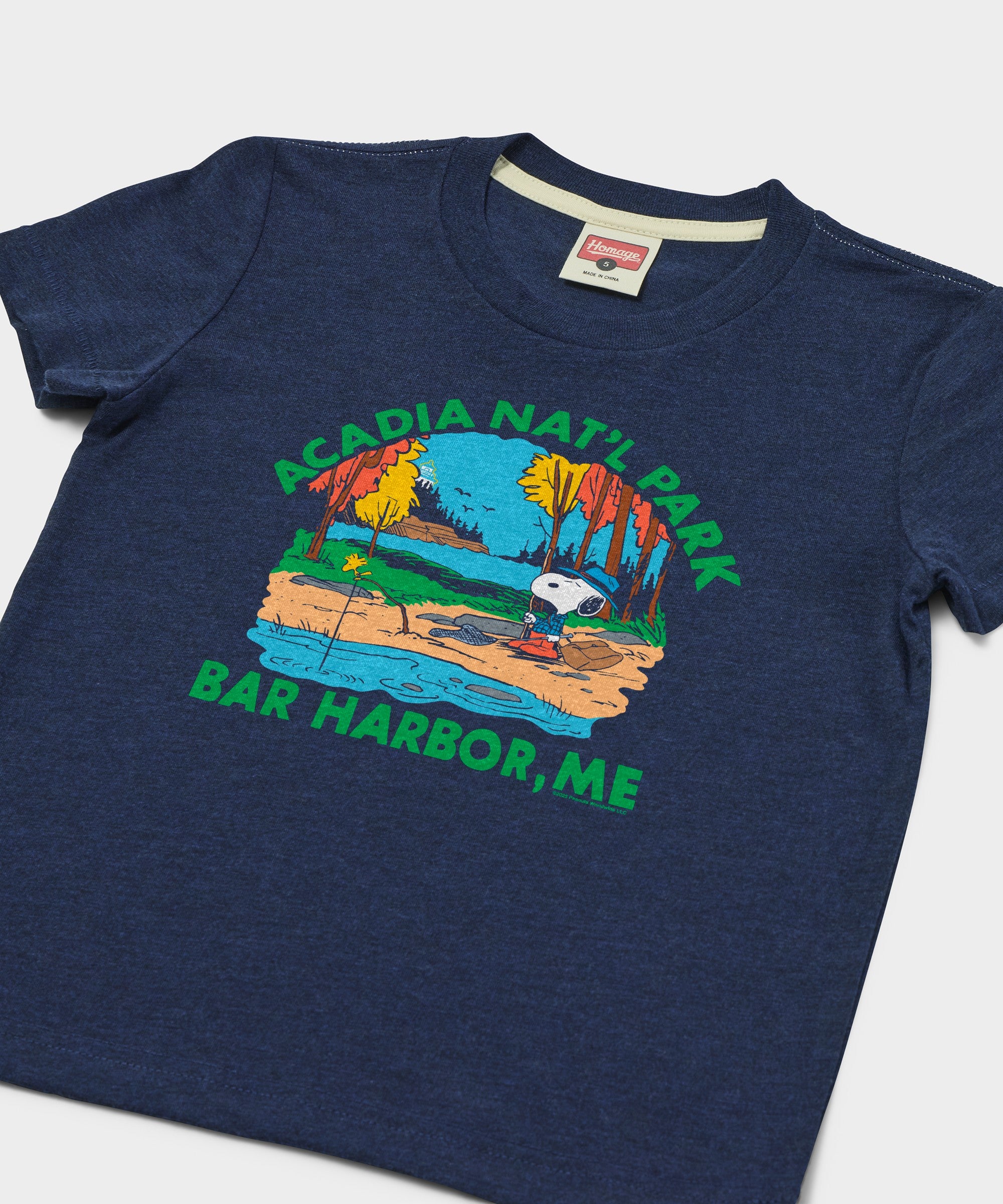 Youth Peanuts Snoopy X Acadia National Park