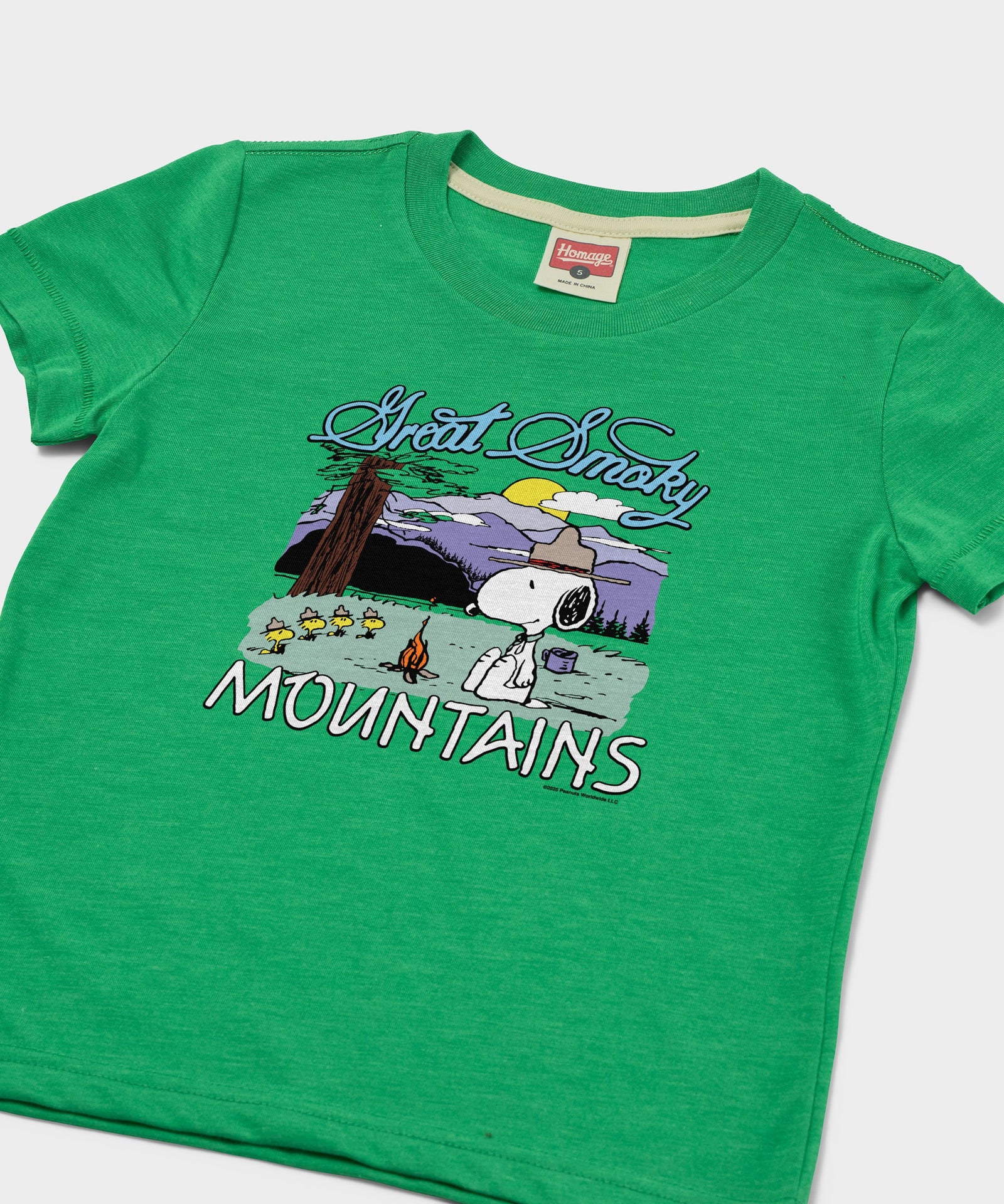 Youth Peanuts Snoopy X Great Smoky Mountains National Park