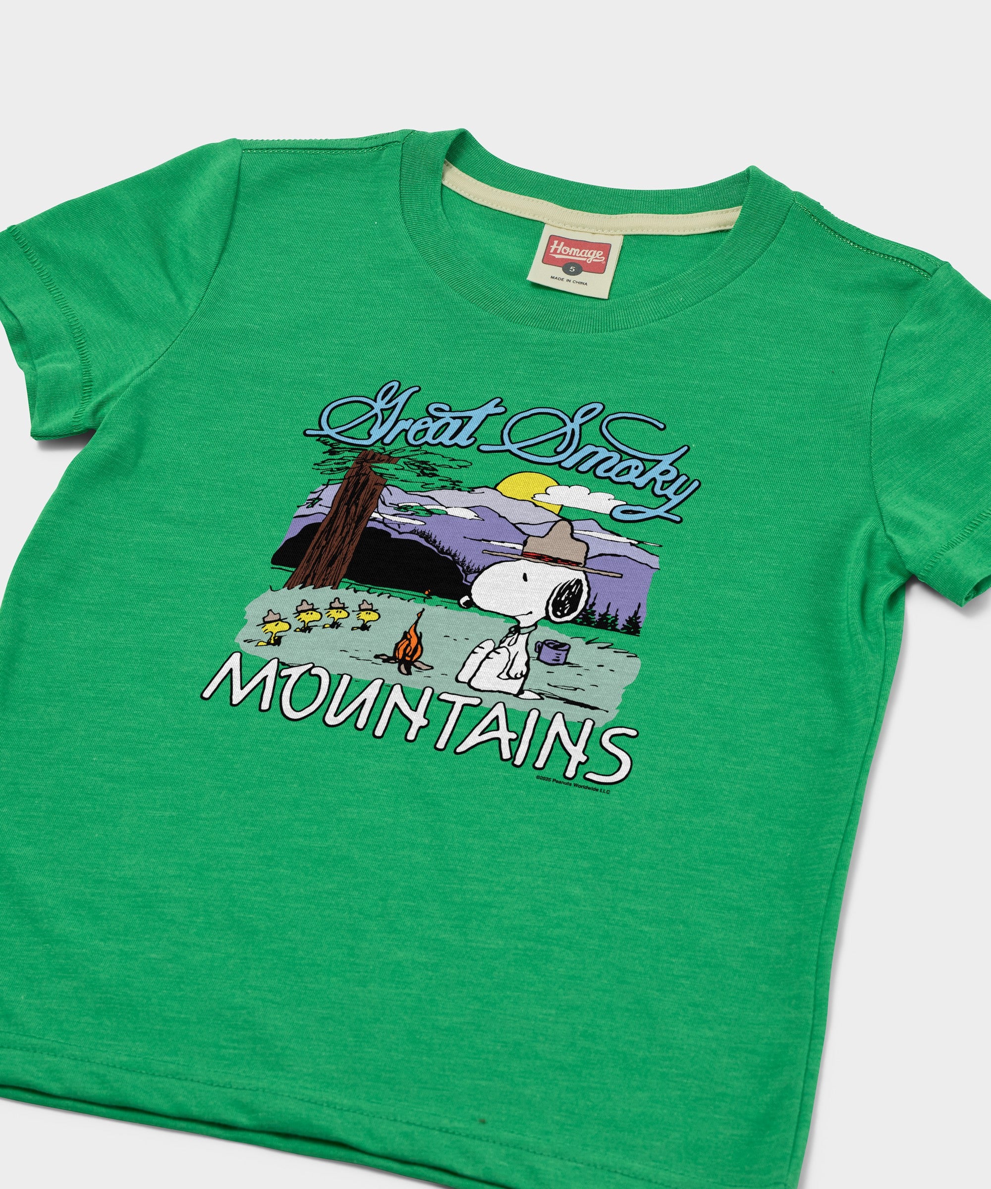 Youth Peanuts Snoopy X Great Smoky Mountains National Park