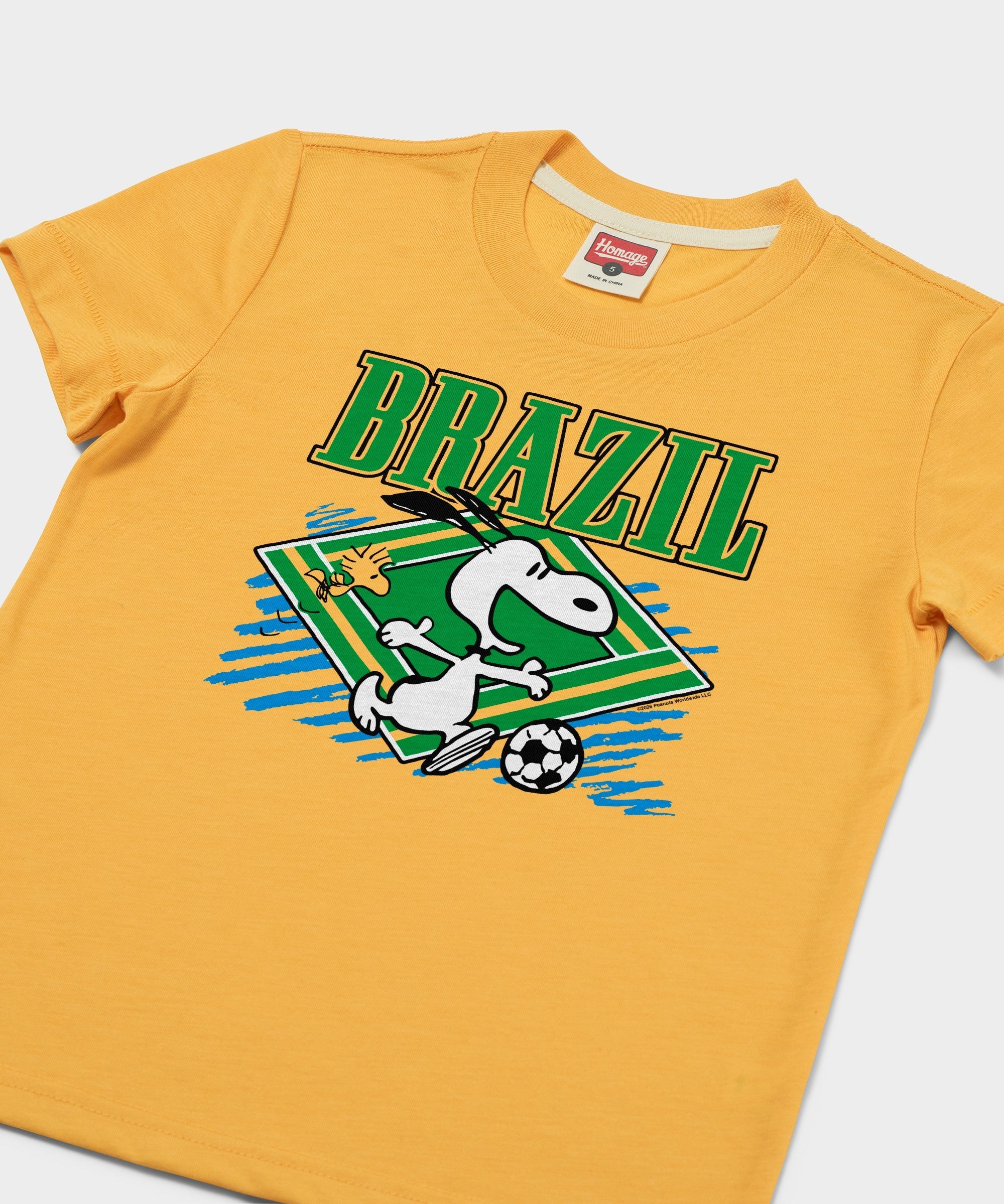 Youth Peanuts Snoopy x Brazil Soccer