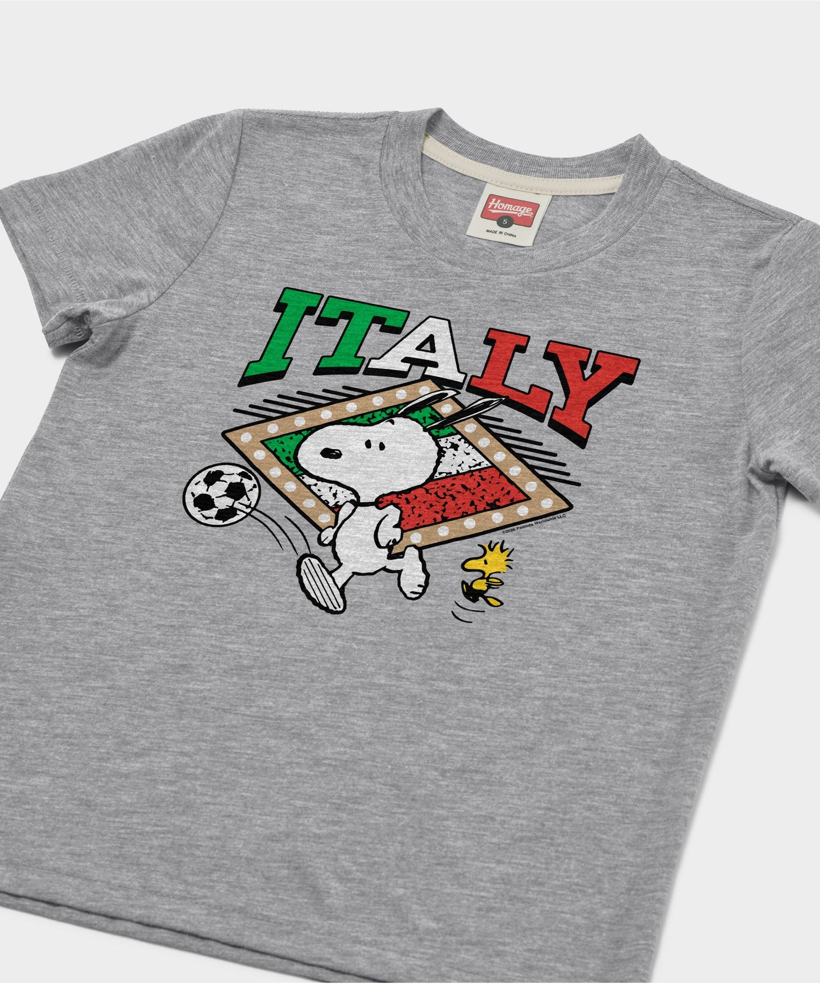 Youth Peanuts Snoopy x Italy Soccer