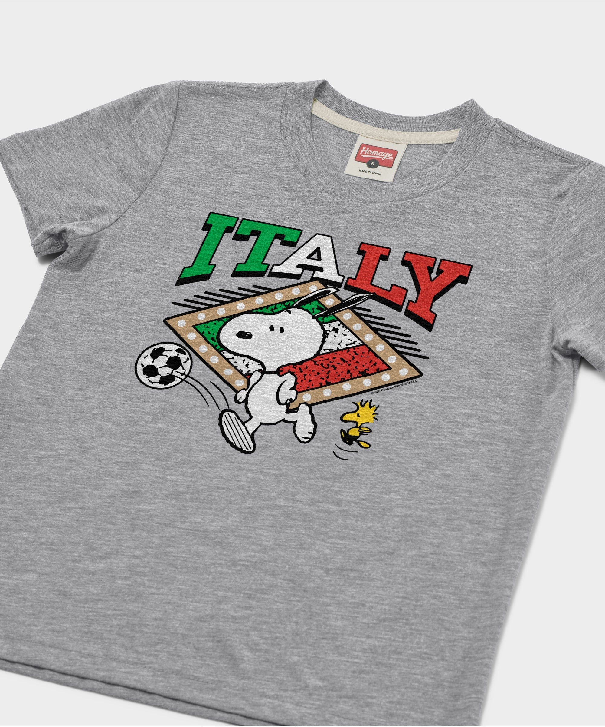 Youth Peanuts Snoopy x Italy Soccer