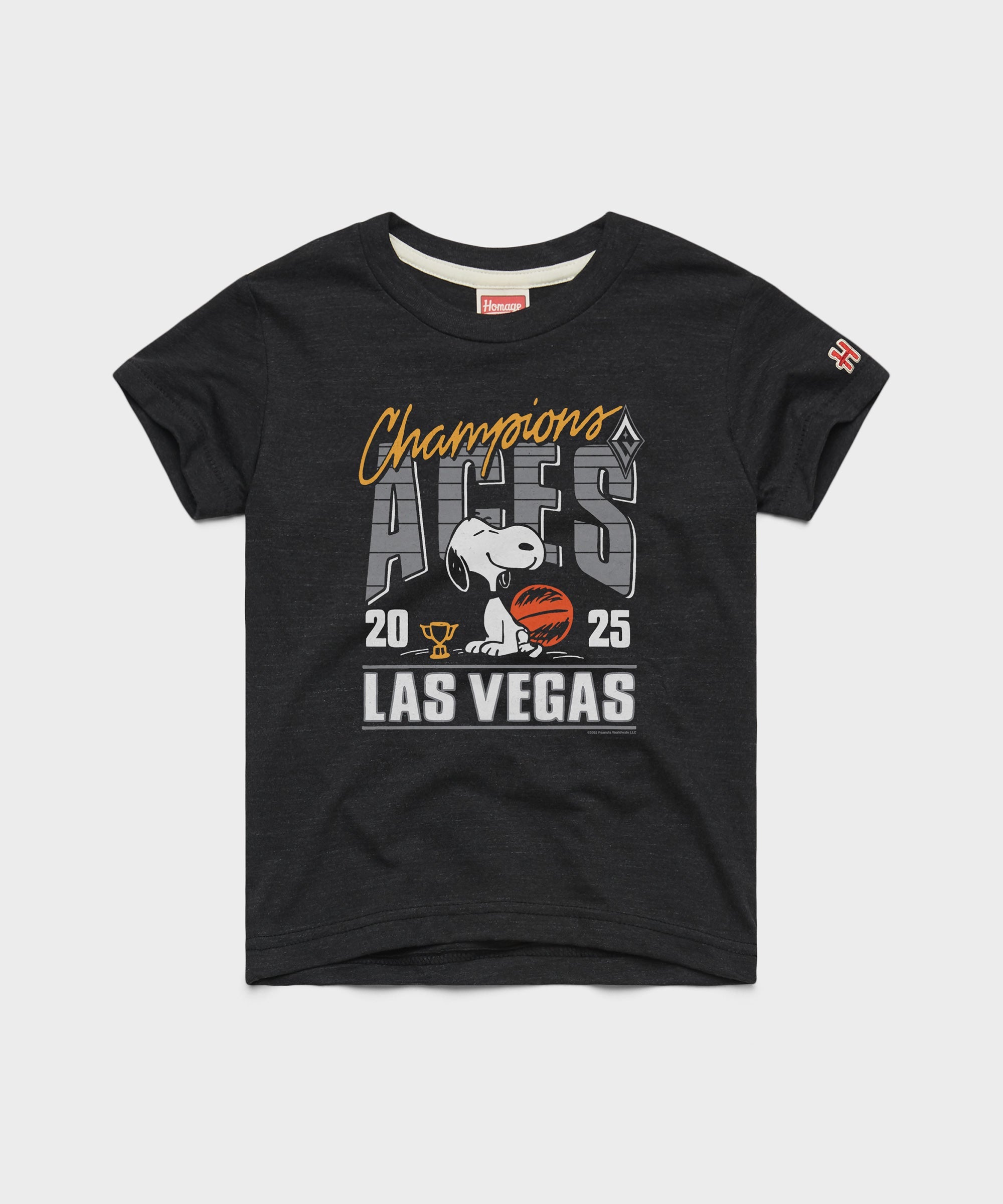 Youth Peanuts Snoopy x Las Vegas Aces 2025 WNBA Champions