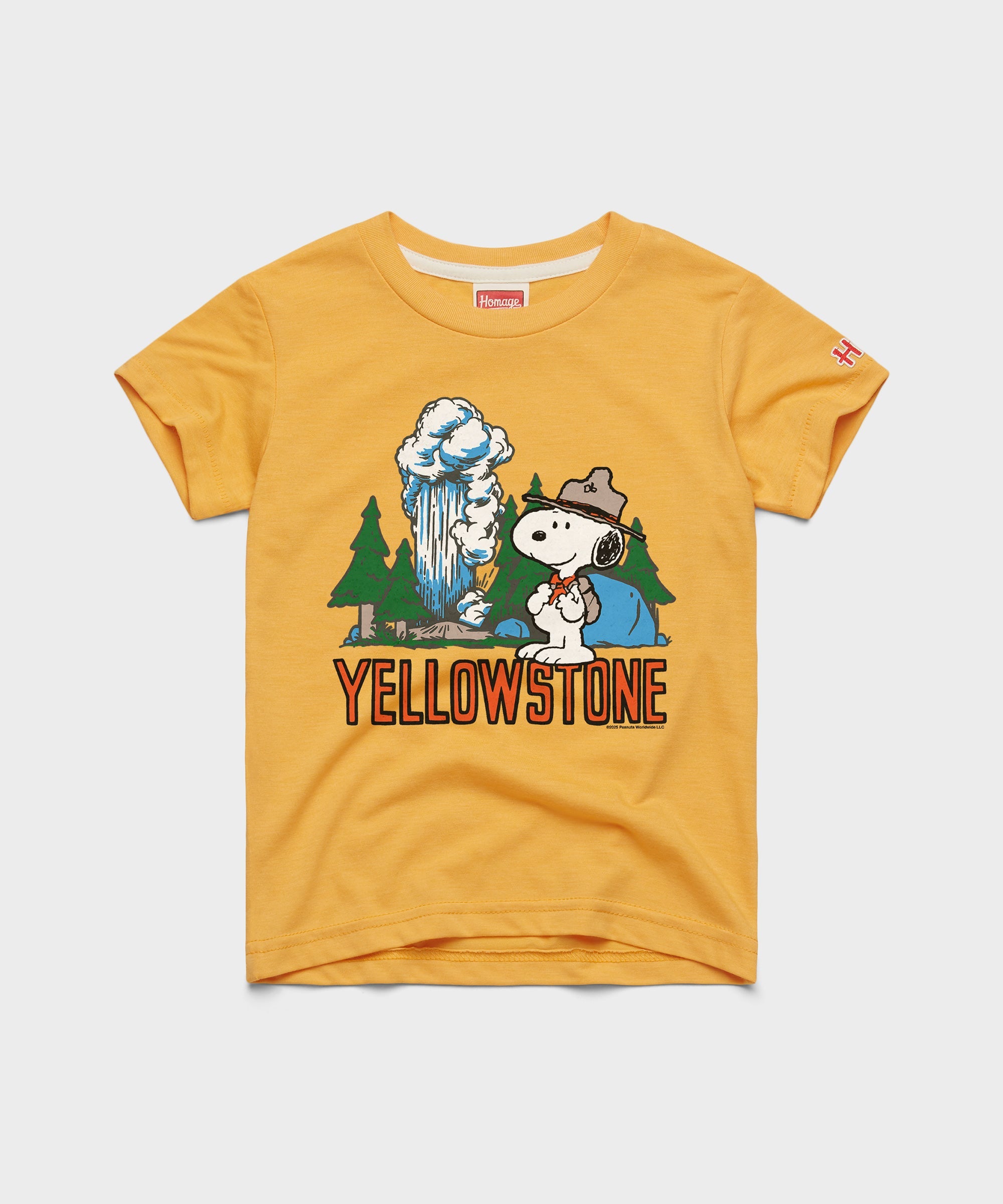 Youth Peanuts Snoopy x Yellowstone National Park