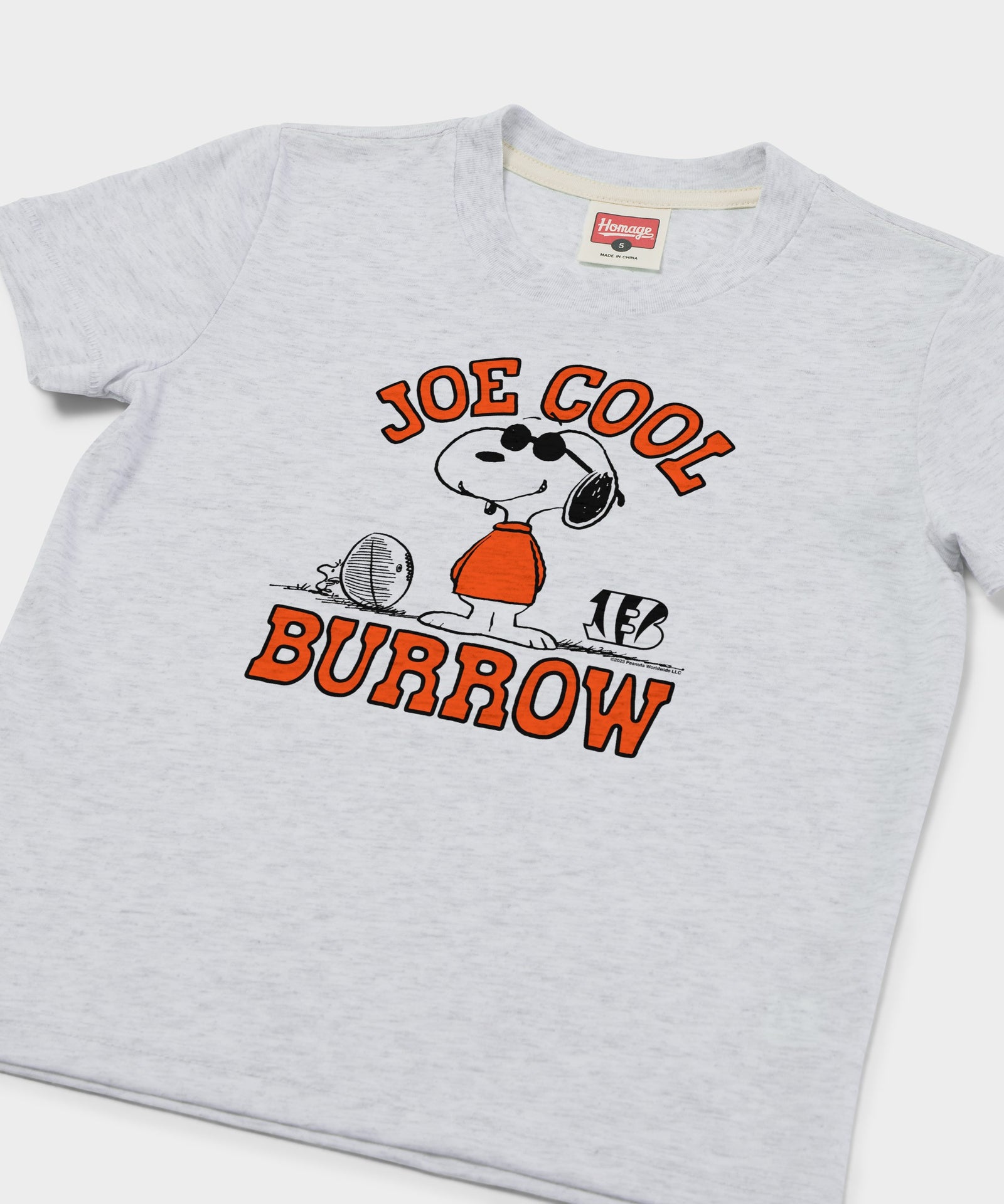 Youth Peanuts X Bengals Joe Cool Burrow
