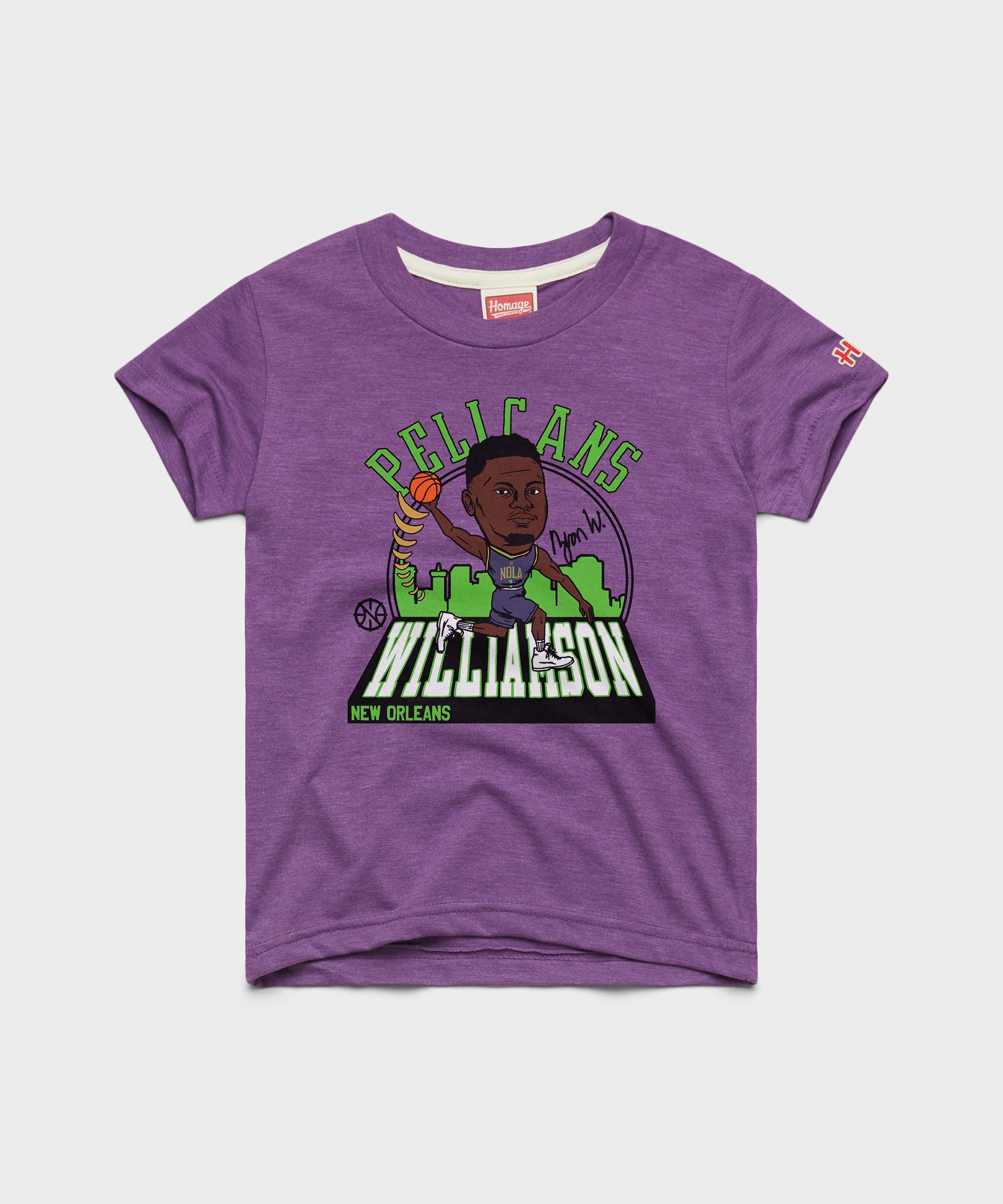 Youth Pelicans Zion Williamson Signature City Edition 2024