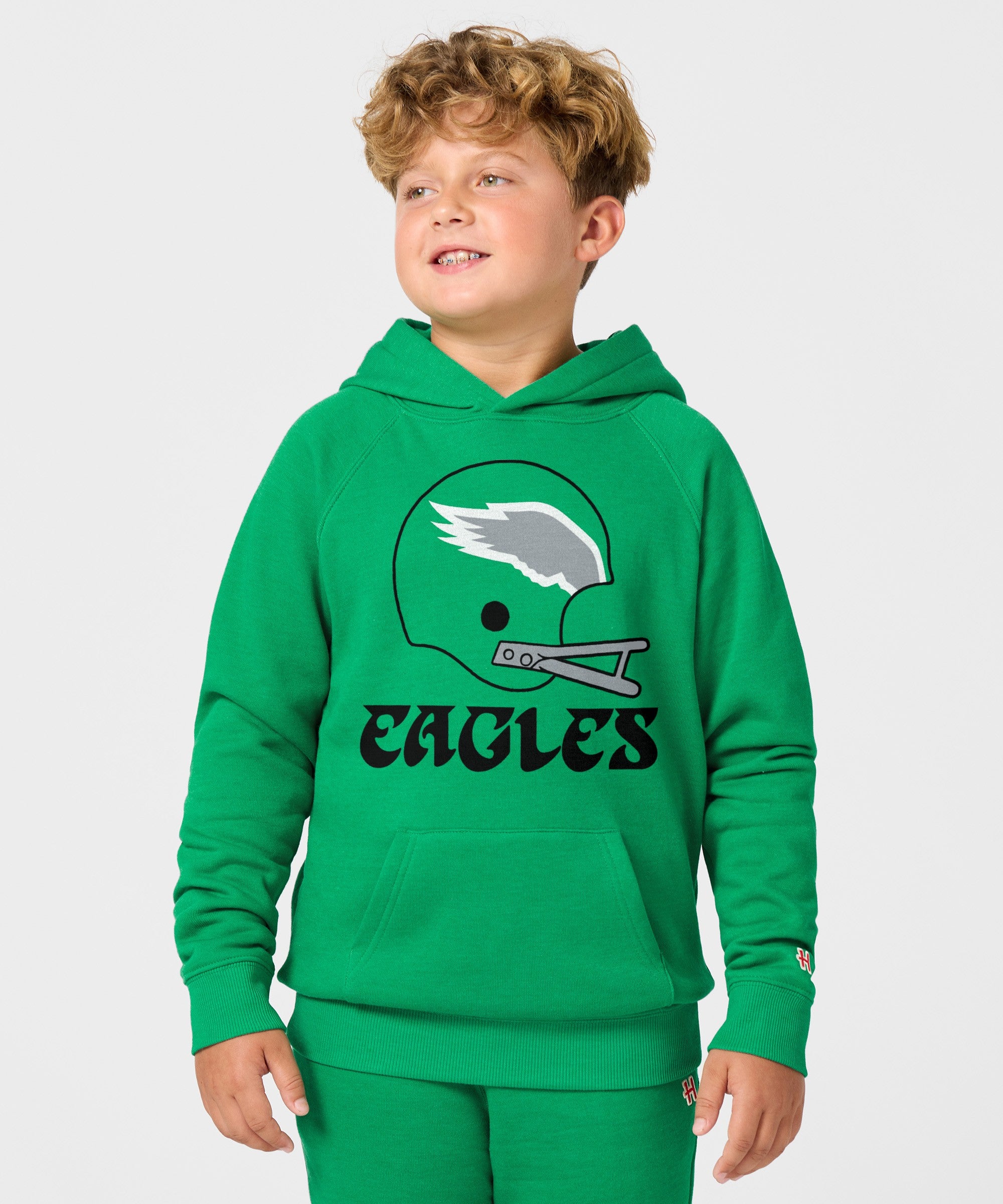 Youth Philadelphia Eagles Big Helmet Hoodie