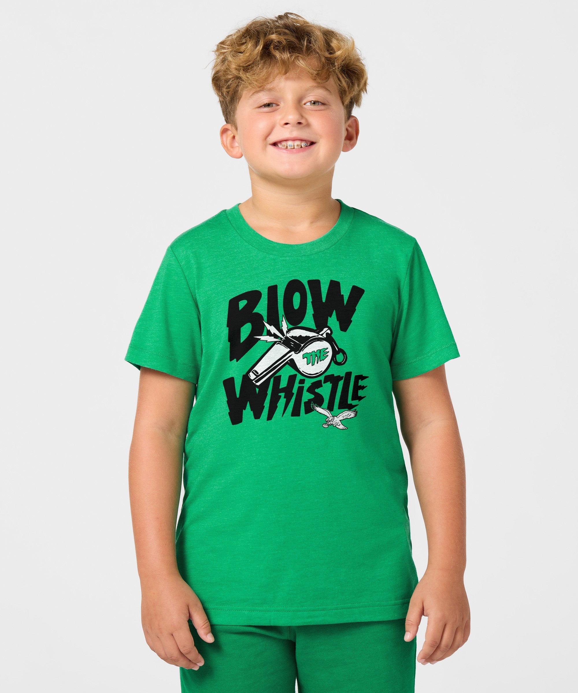 Youth Philadelphia Eagles Blow The Whistle